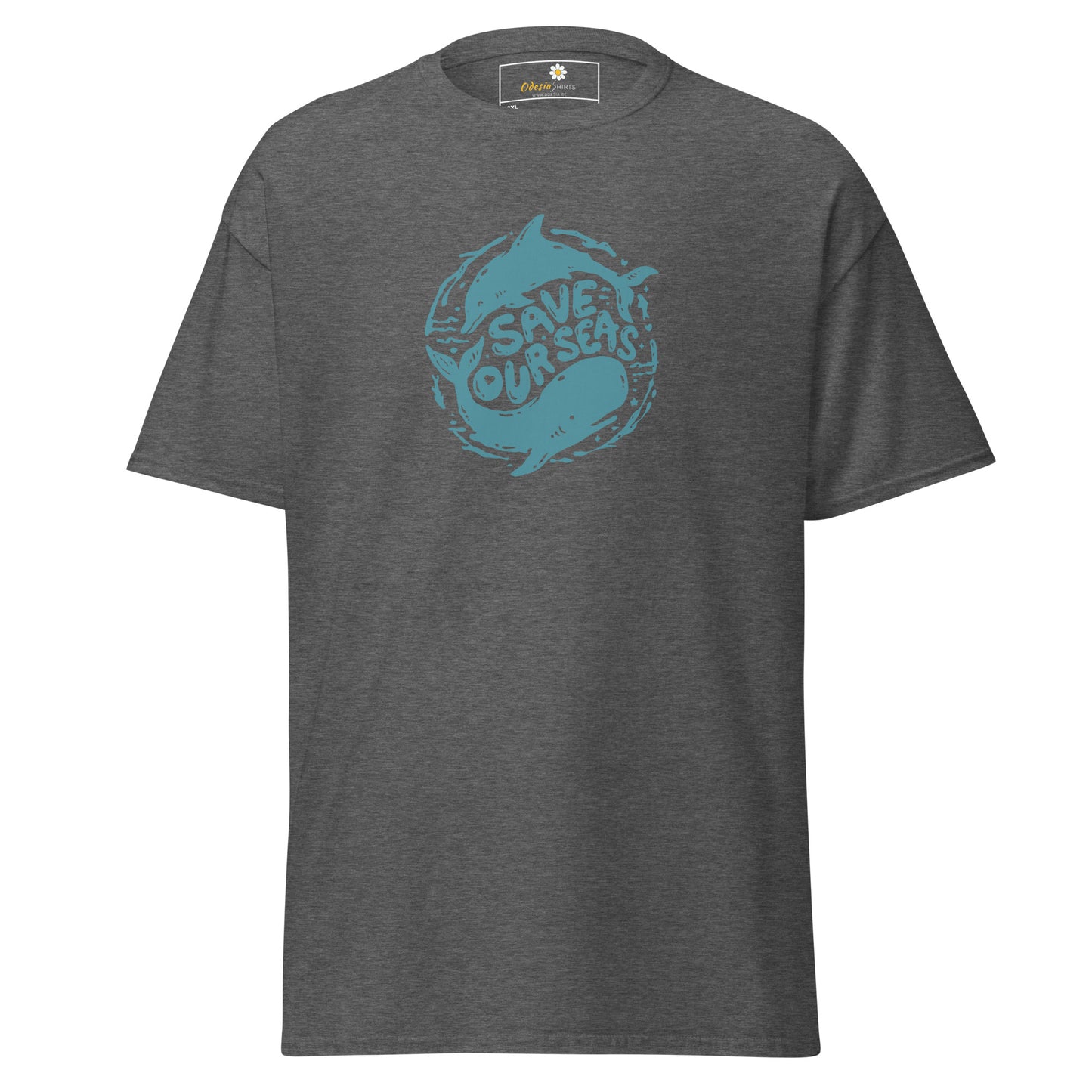 Unisex classic t-shirt - ECOLOGY SEALIFE SAVE OUR SEAS - BIG