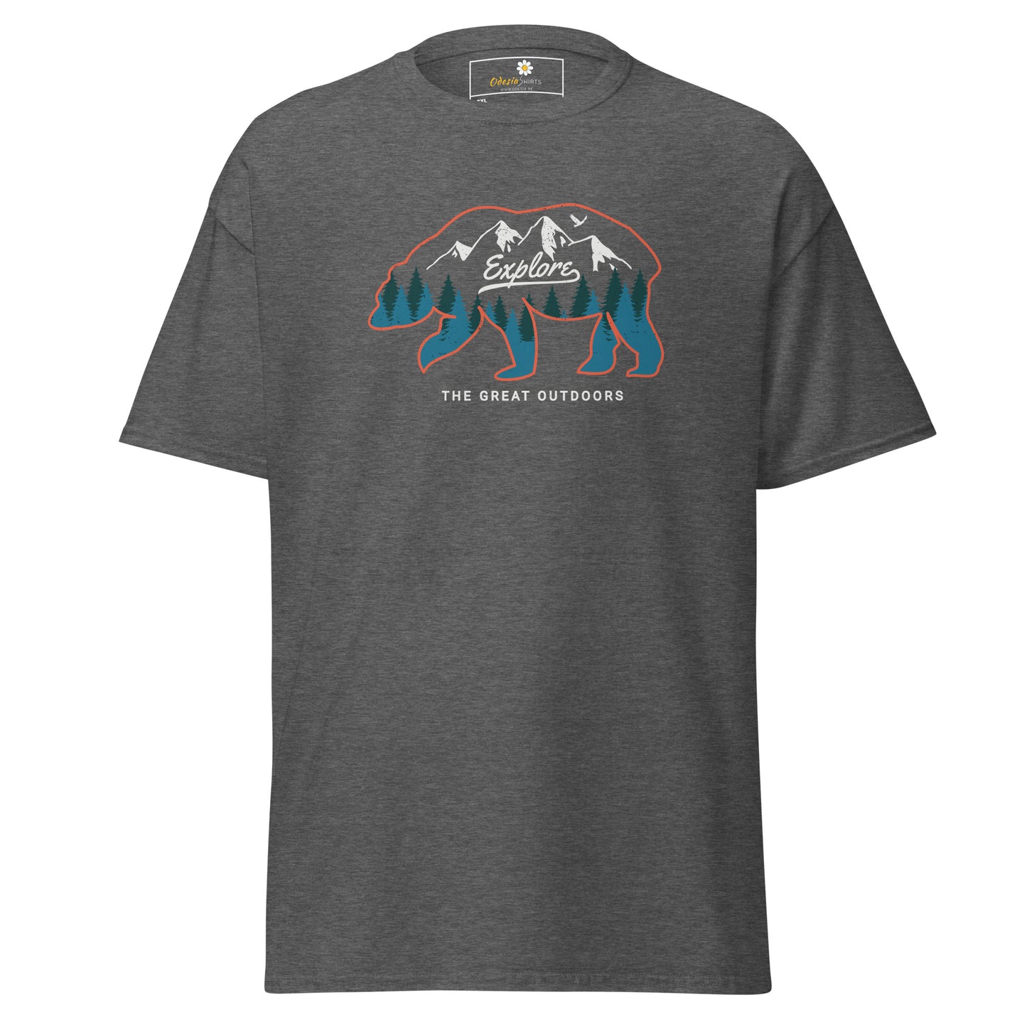 Unisex classic t-shirt - ADVENTURE GREAT OUTDOORS - BIG