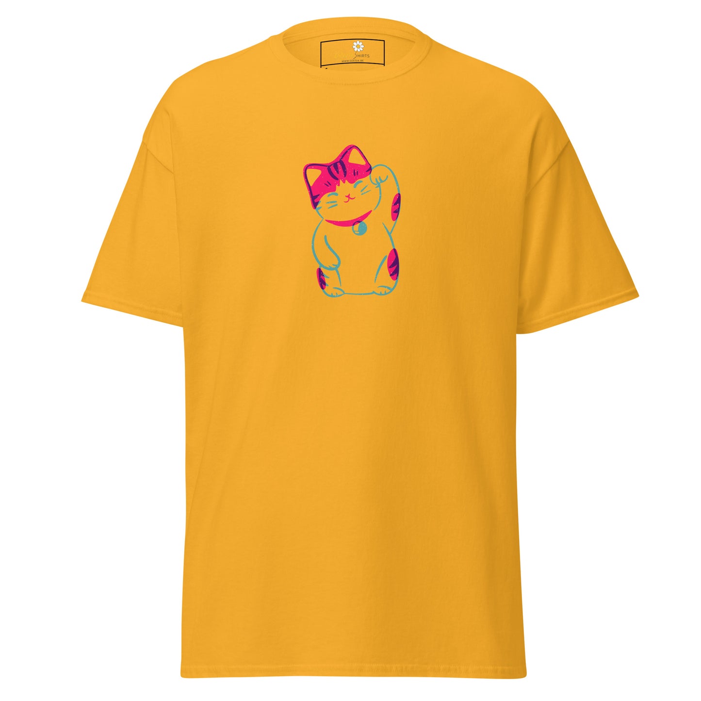 Unisex classic tee - ANIMALS SPIRITUAL LUCKY CAT 2 - REGULAR