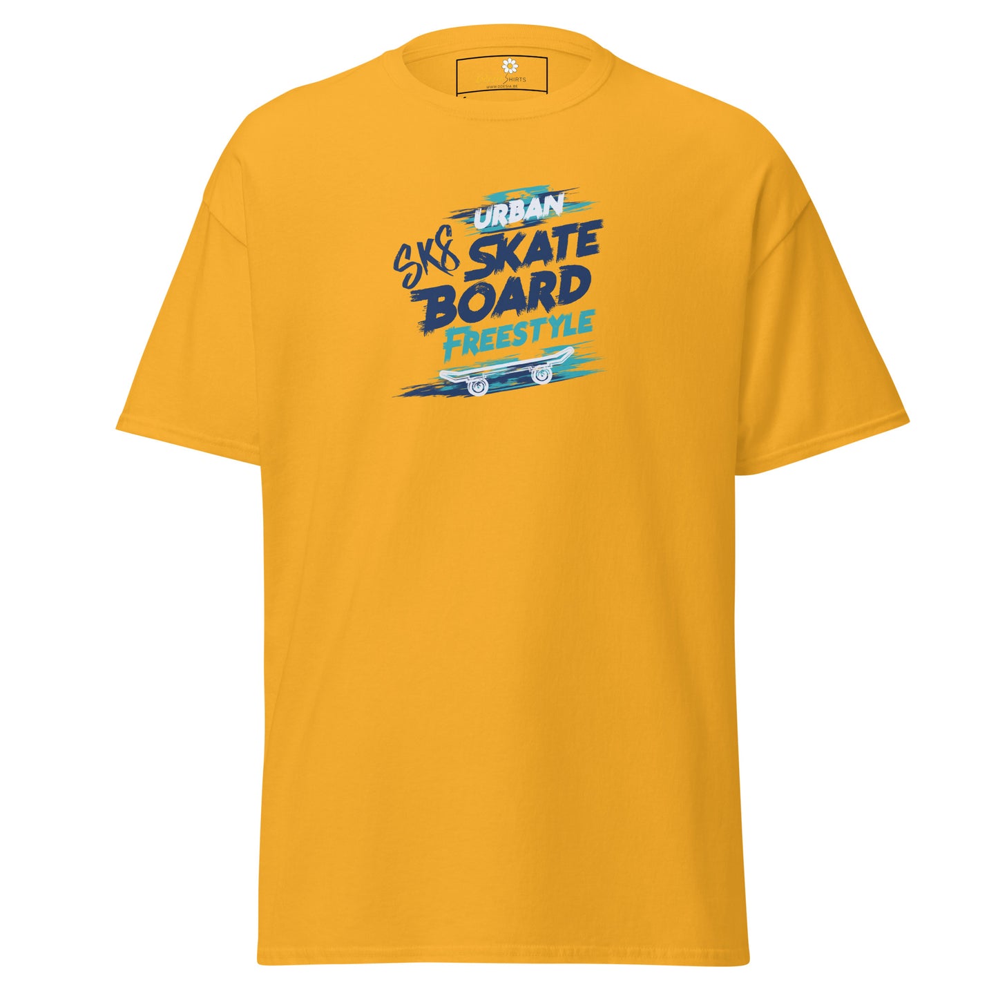 Unisex classic t-shirt - SPORT SKATEBOARD FREESTYLE - REGULAR