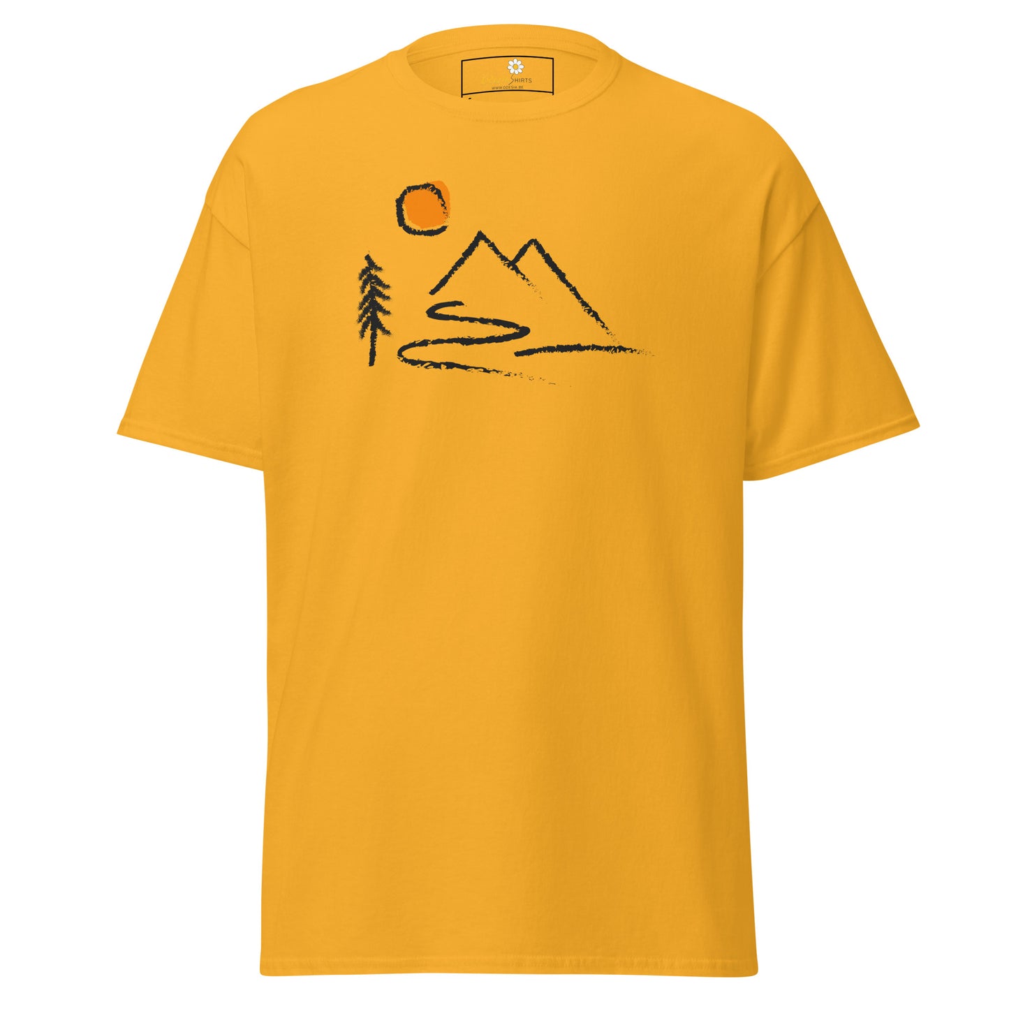 Unisex classic t-shirt - ADVENTURE OUTDOORS FUN - REGULAR