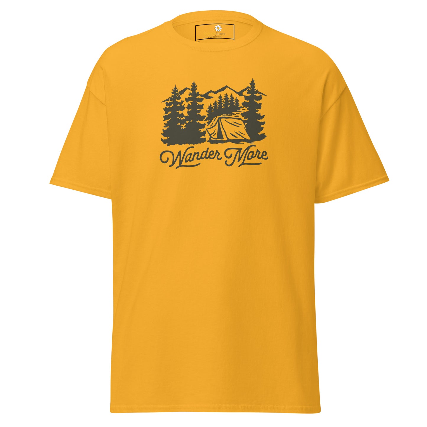 Unisex classic t-shirt - ADVENTURE OUTDOORS WANDER - REGULAR