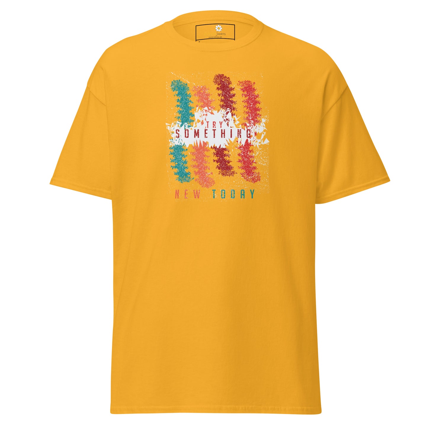T-shirt classique unisexe - Lignes de couleurs abstraites - Standard