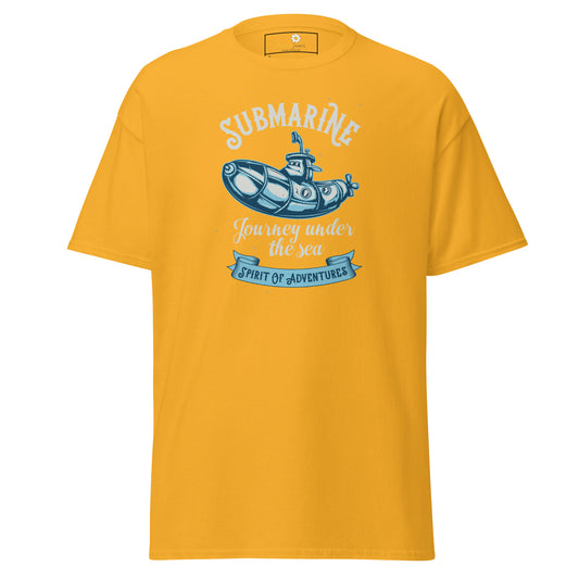 Unisex classic t-shirt - ADVENTURE SUBMARINE JOURNEY - REGULAR