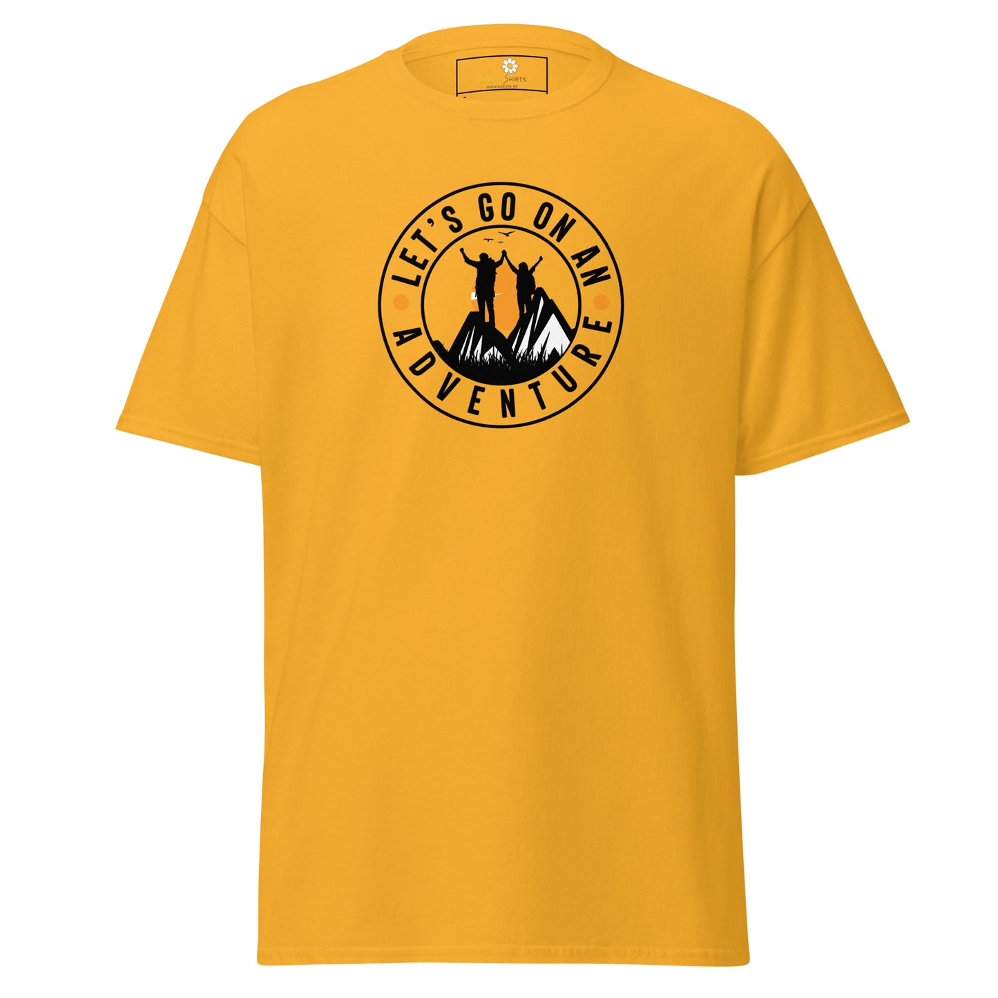 Unisex classic t-shirt - ADVENTURE GO ON - REGULAR