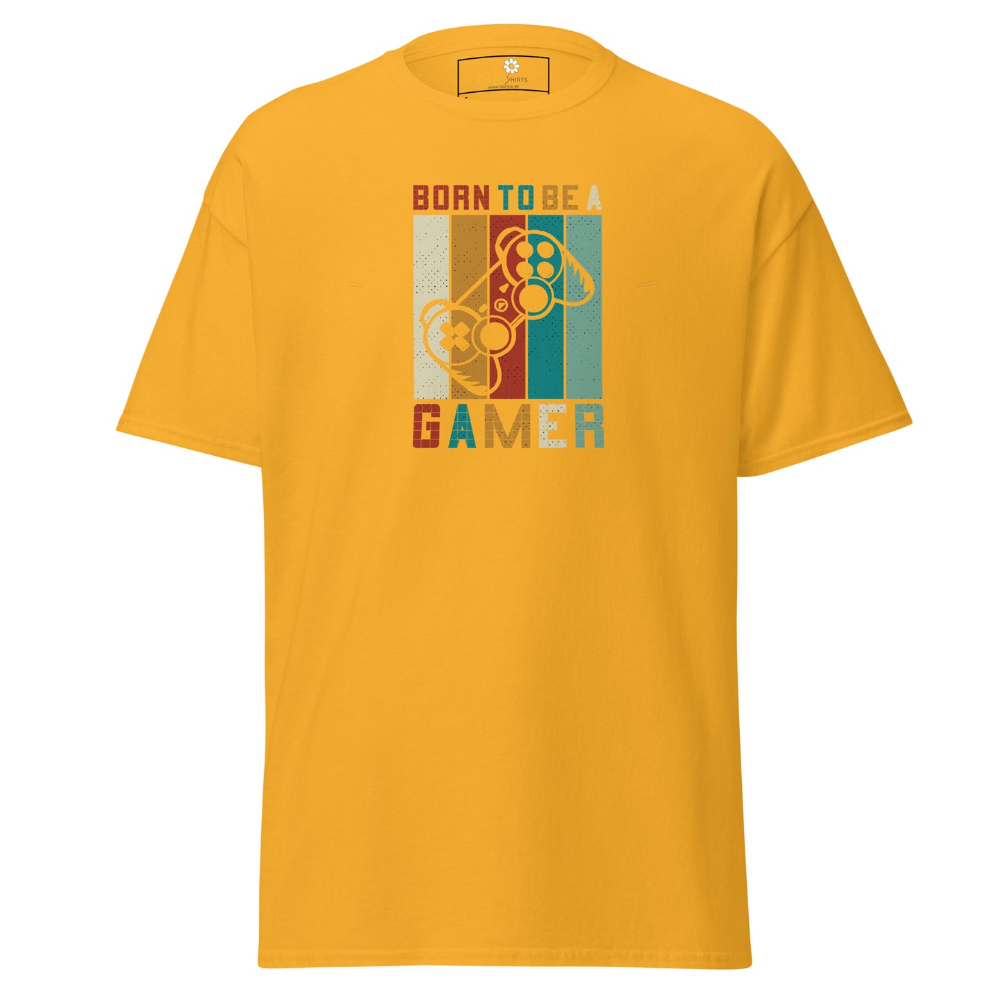 T-shirt classique unisexe - GAMERS BORN TO BE A GAMER - REGULAR