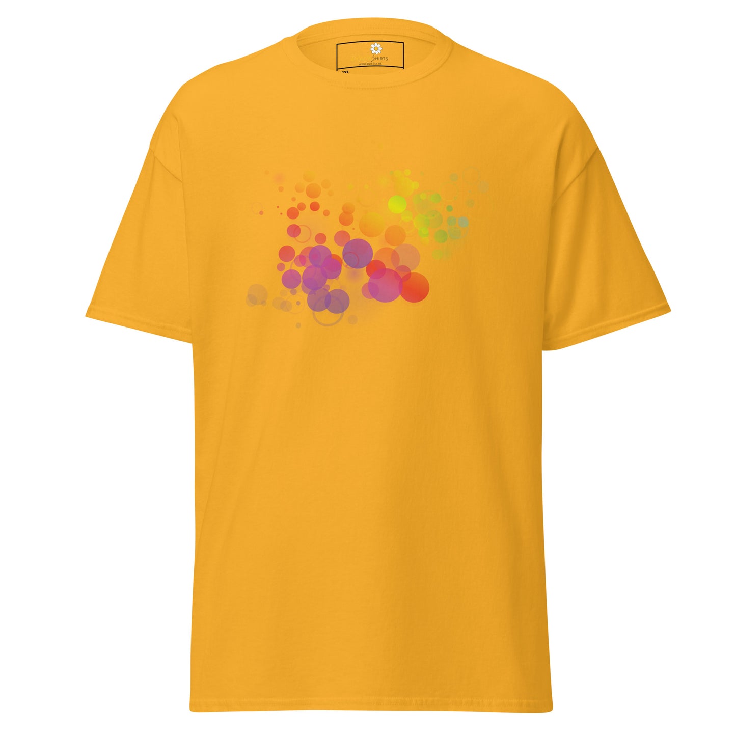 T-shirt classique unisexe - BULLES ABSTRAITES - GRANDES