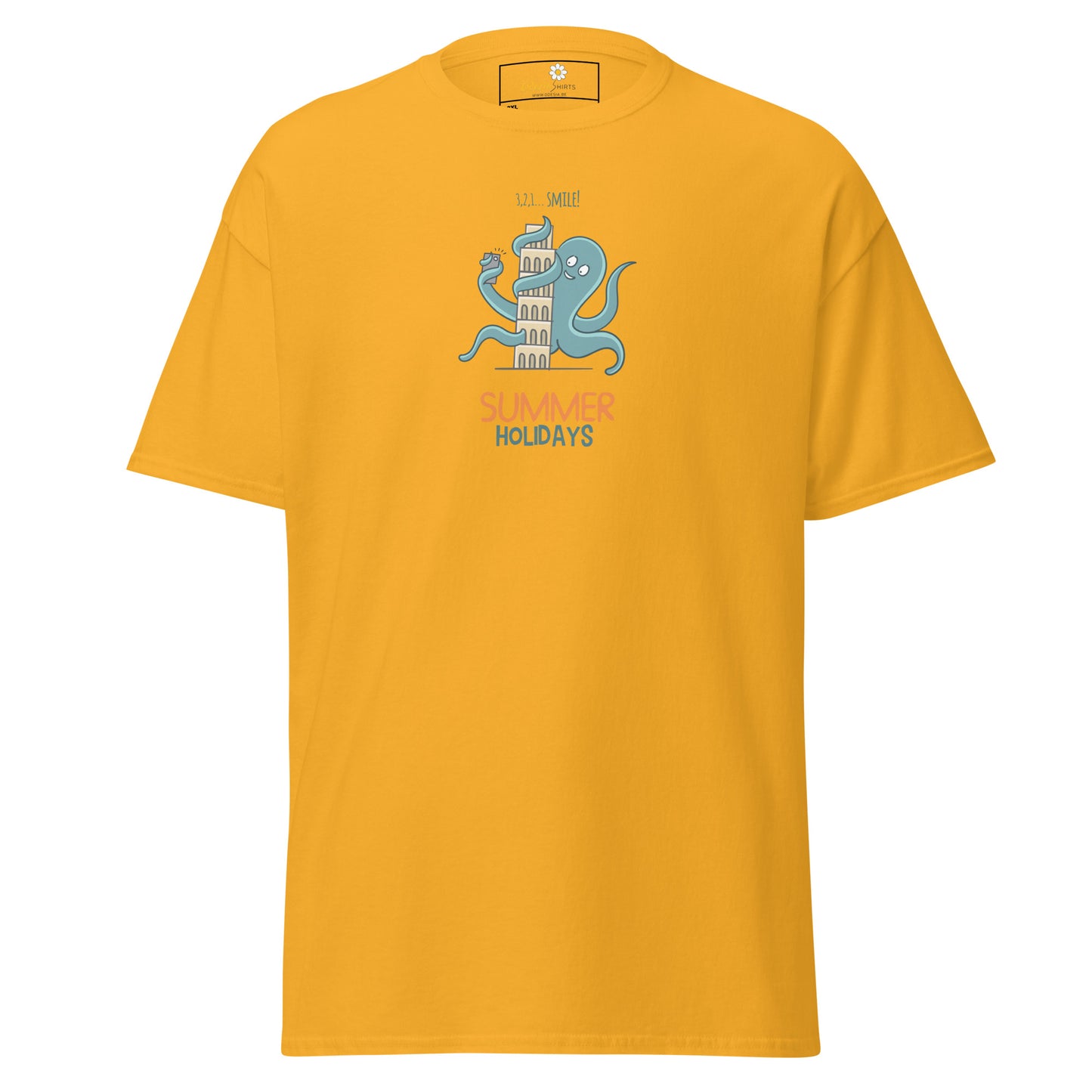 Heren klassiek t-shirt - ZOMERPLEZIERVAKANTIES - GROOT