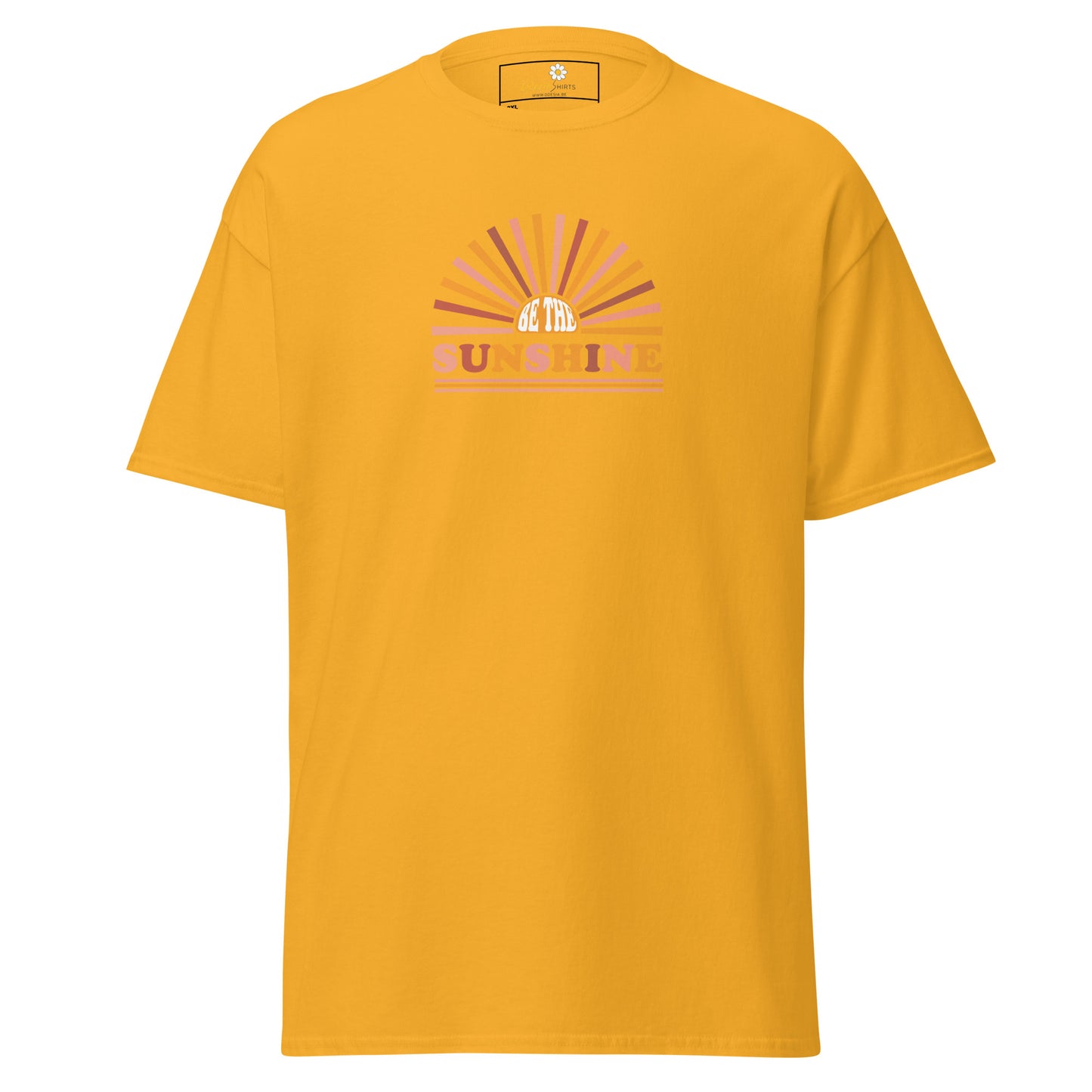 Heren klassiek t-shirt - SUMMER SUNSHINE - GROOT