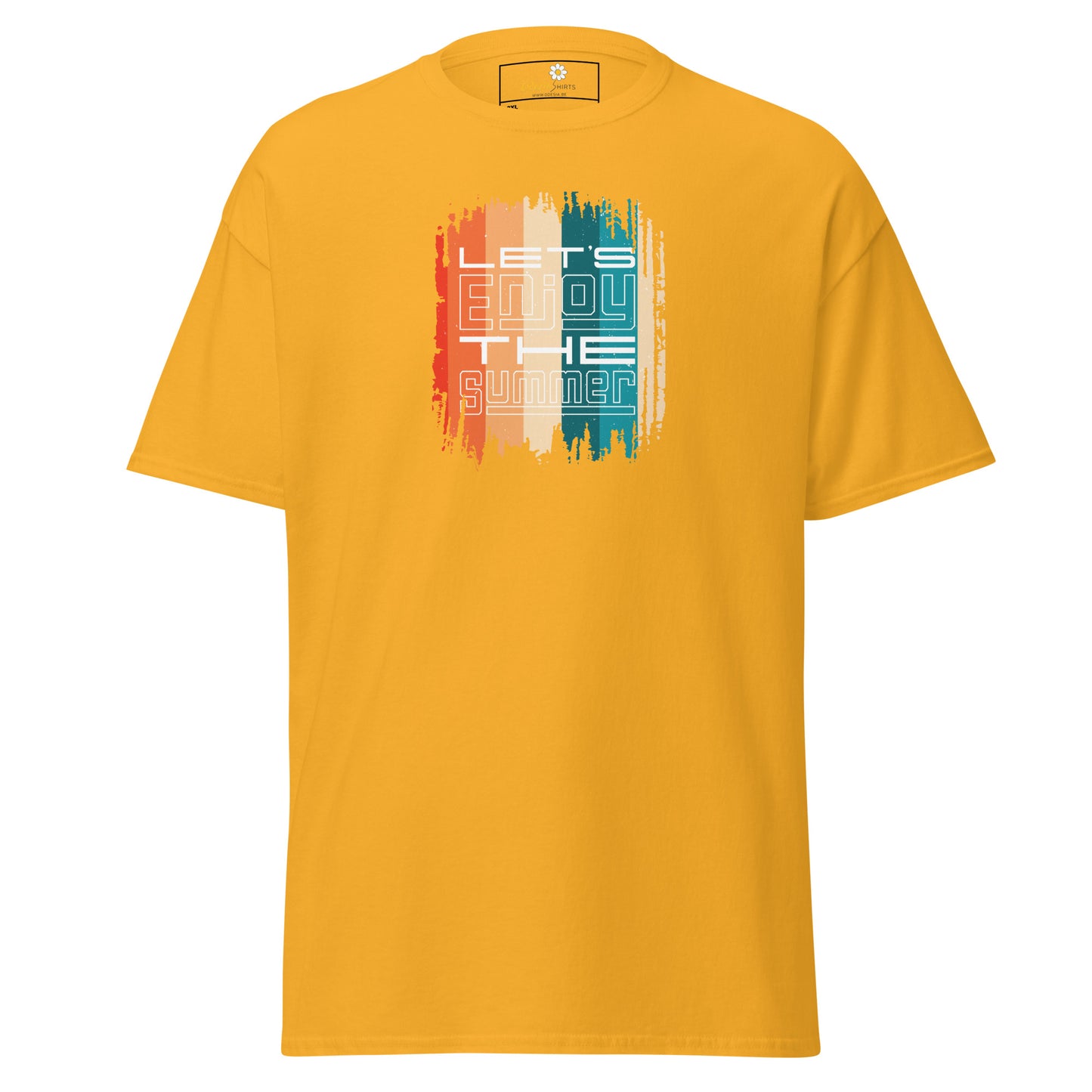 T-shirt classique pour homme - SUMMER LETS ENJOY - BIG