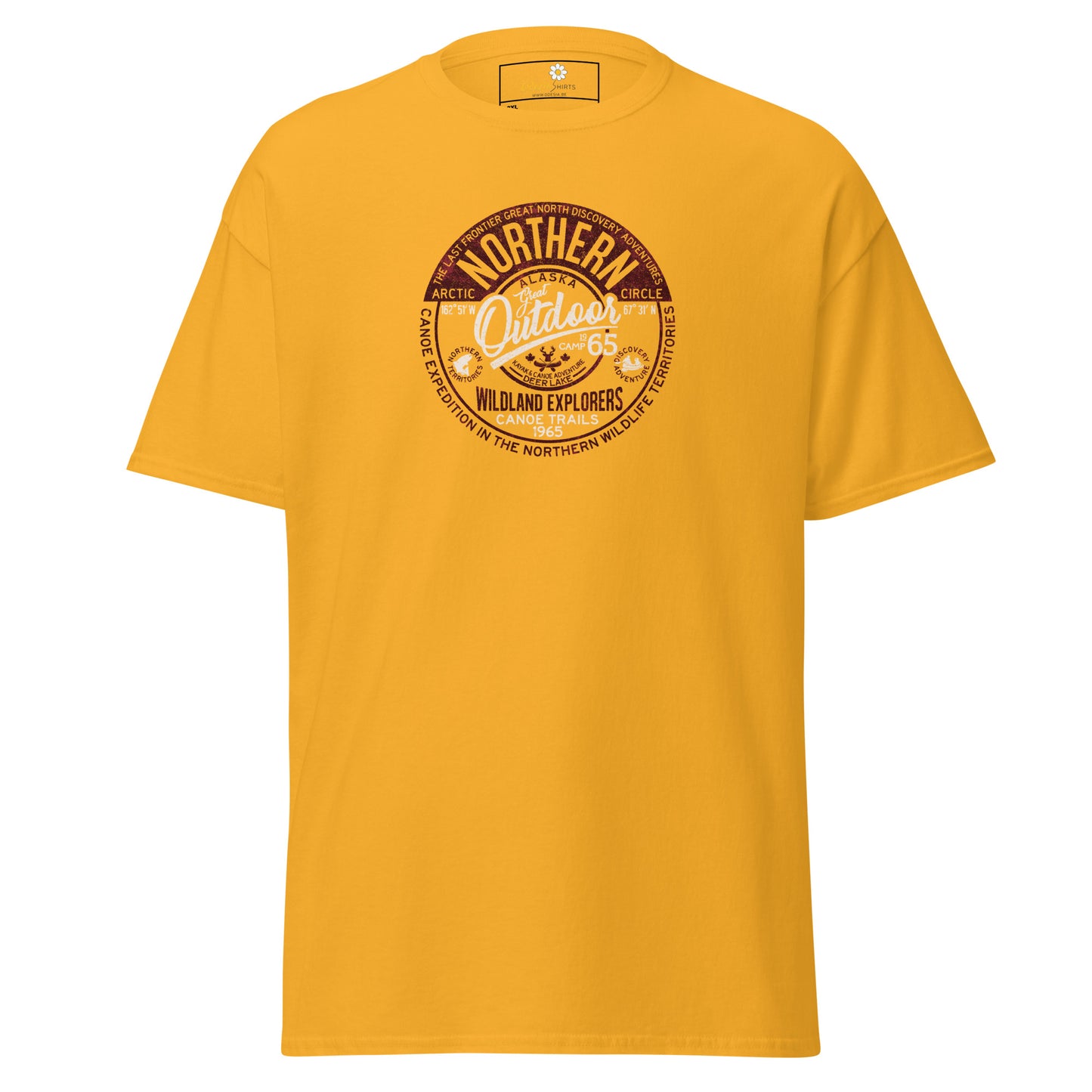 Unisex classic t-shirt - ADVENTURE NORTHERN OUTDOORS - BIG