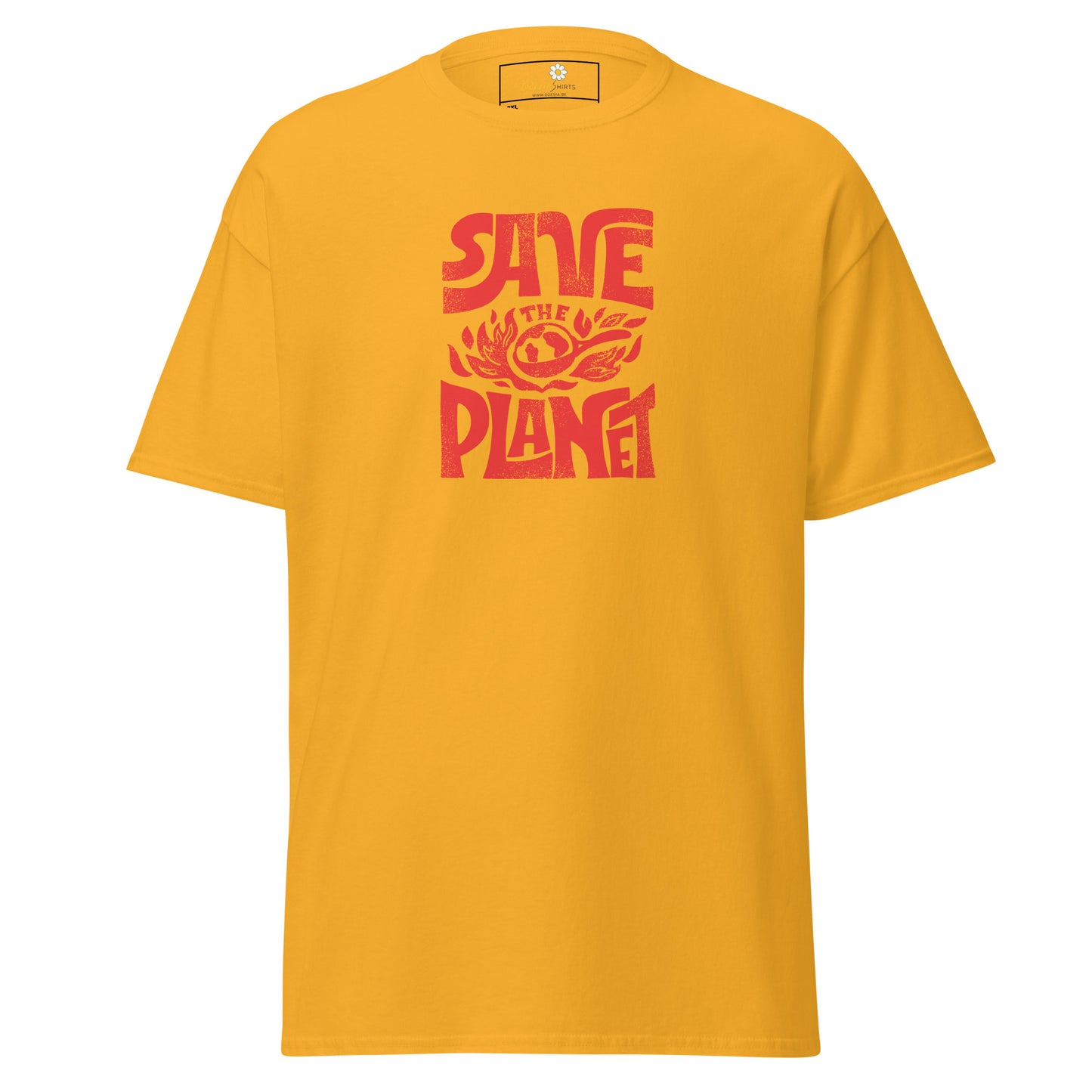 Unisex classic t-shirt - ECOLOGY SAVE THE PLANET - BIG