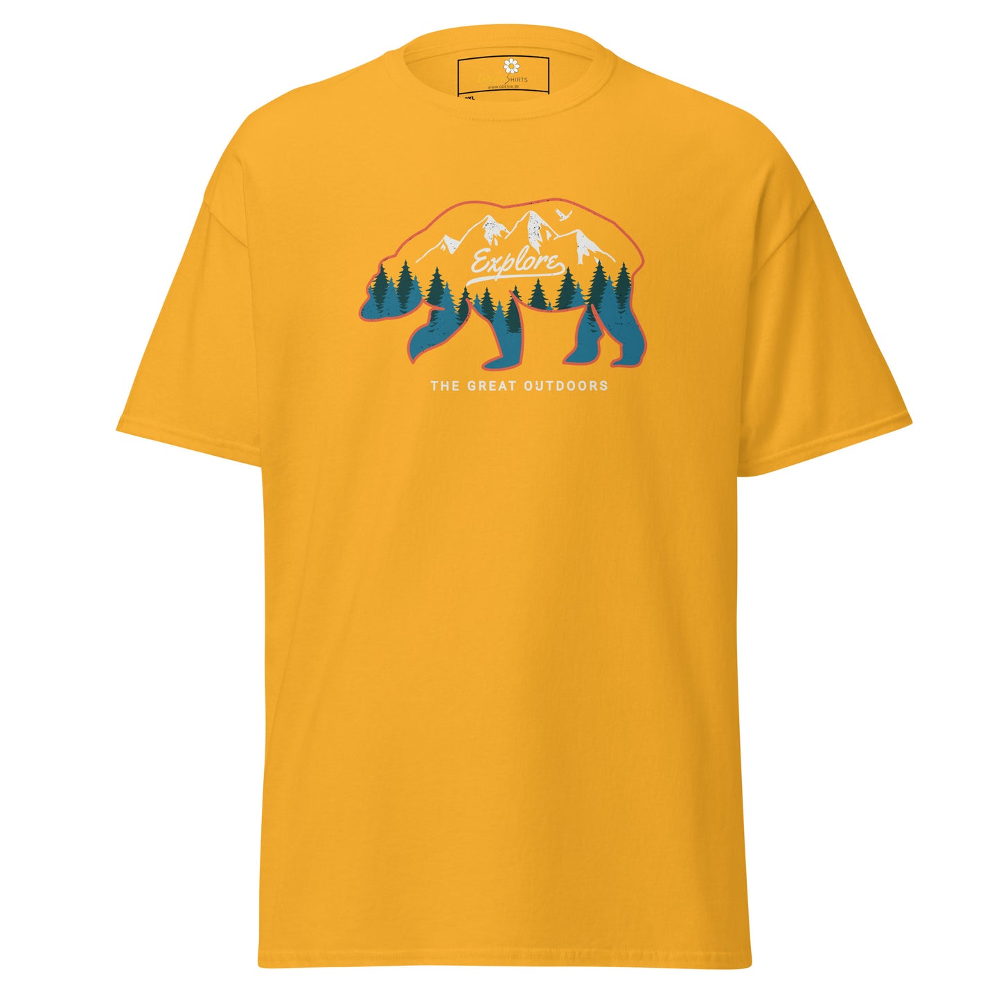 Unisex classic t-shirt - ADVENTURE GREAT OUTDOORS - BIG