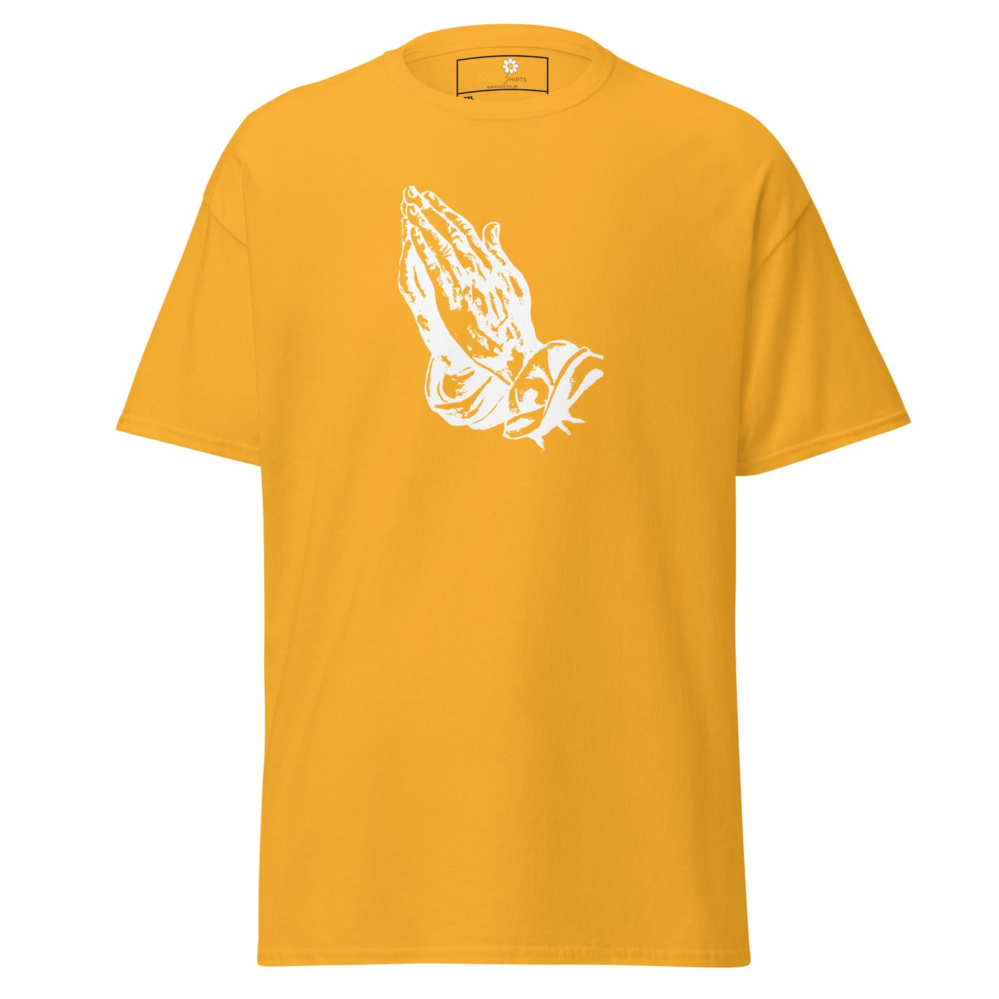Unisex classic t-shirt - SPIRITUAL PRAYING HANDS - BIG