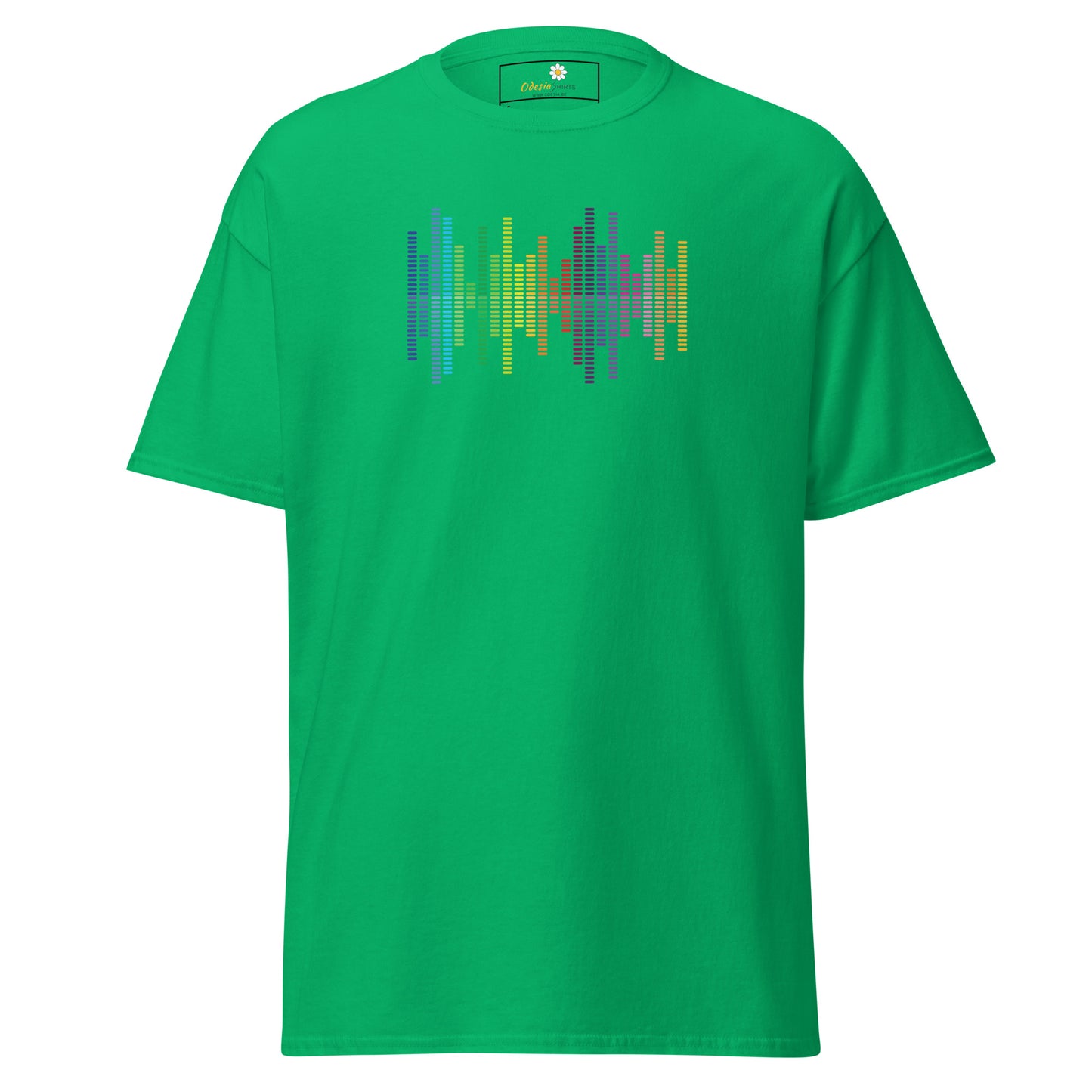 Unisex classic tee - MUSIC AUDIO SPECTRUM - REGULAR