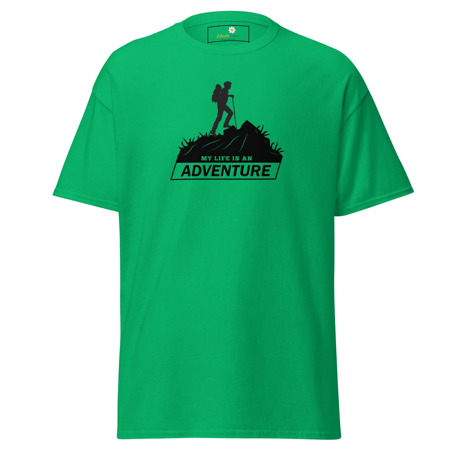 Unisex classic t-shirt - ADVENTURE MOUNTAIN - REGULAR