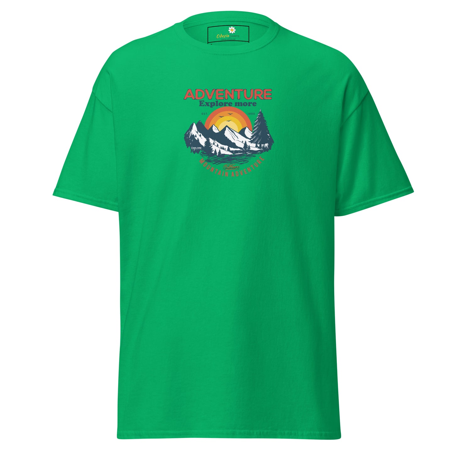 Unisex classic t-shirt - ADVENTURE EXPLORE MORE - REGULAR