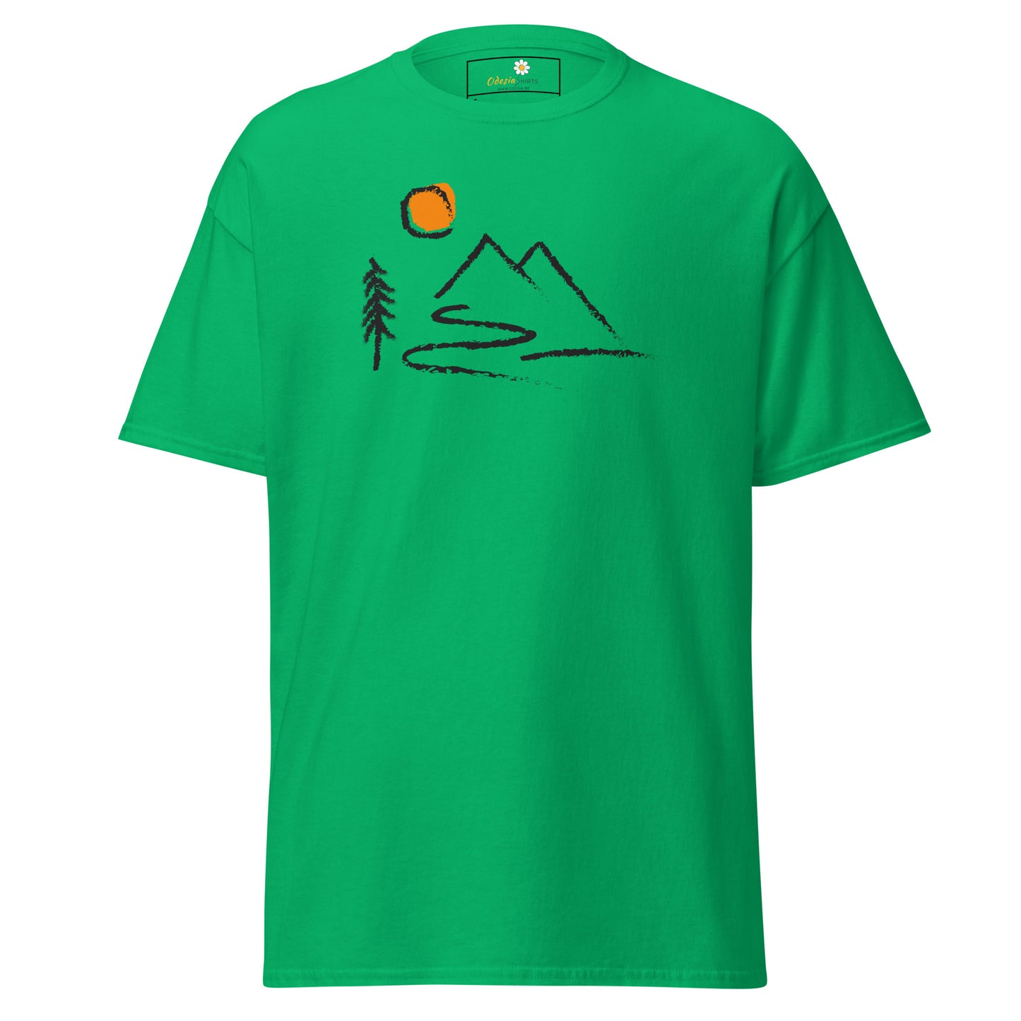 Unisex classic t-shirt - ADVENTURE OUTDOORS FUN - REGULAR