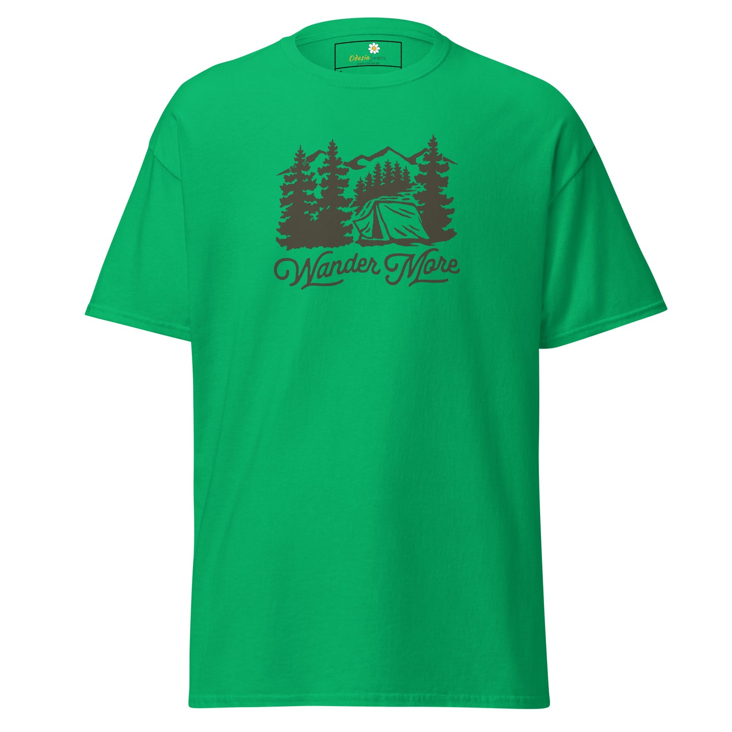 Unisex classic t-shirt - ADVENTURE OUTDOORS WANDER - REGULAR