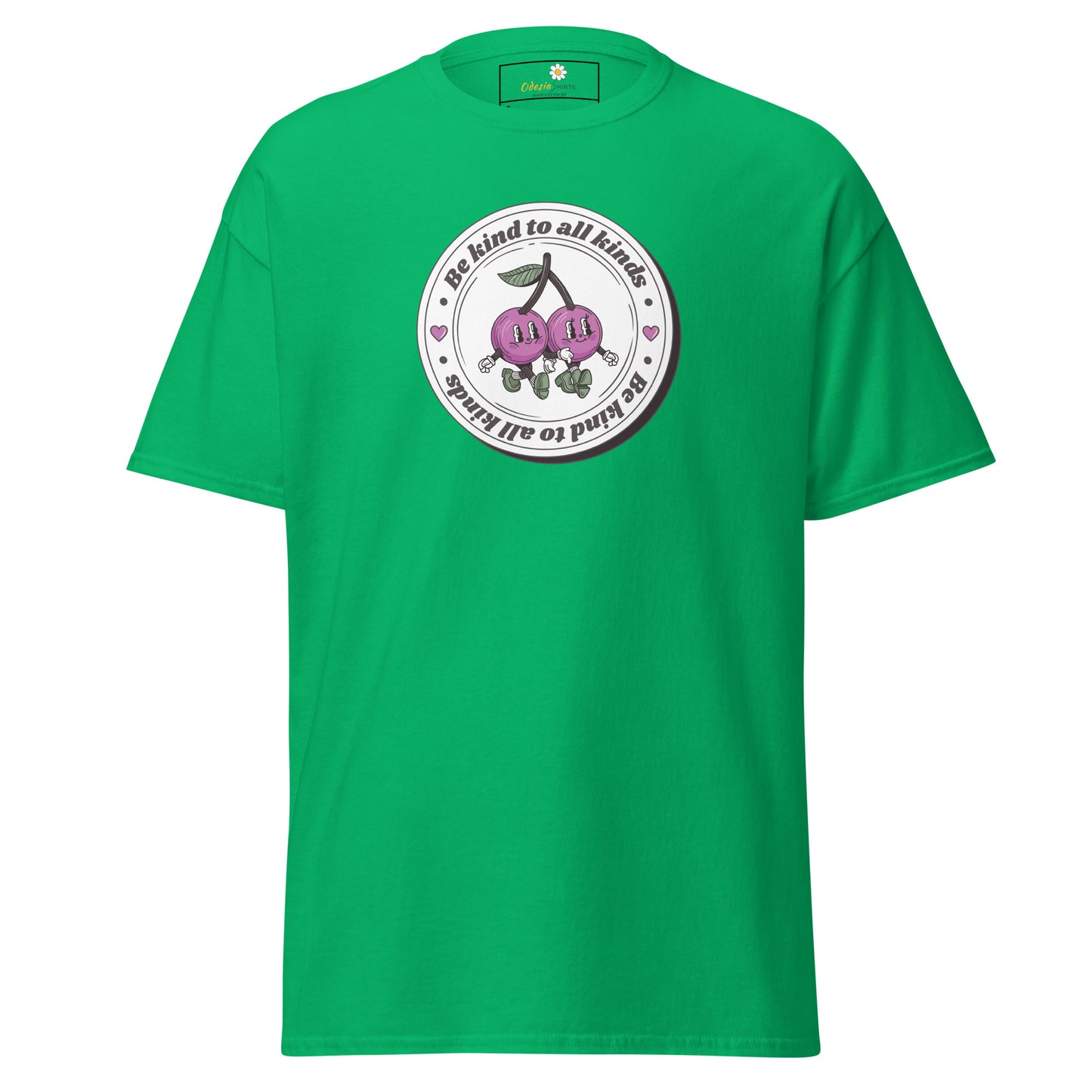Unisex classic t-shirt - VEGAN POSITIVE BE KIND TO ALL - REGULAR