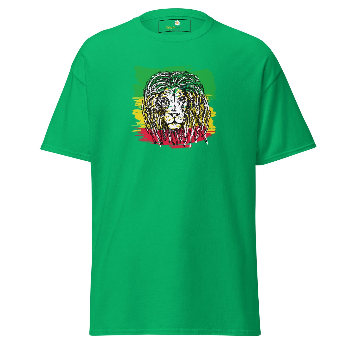 Unisex classic t-shirt - WILD LIFE MUSIC LION REGGAE - REGULAR
