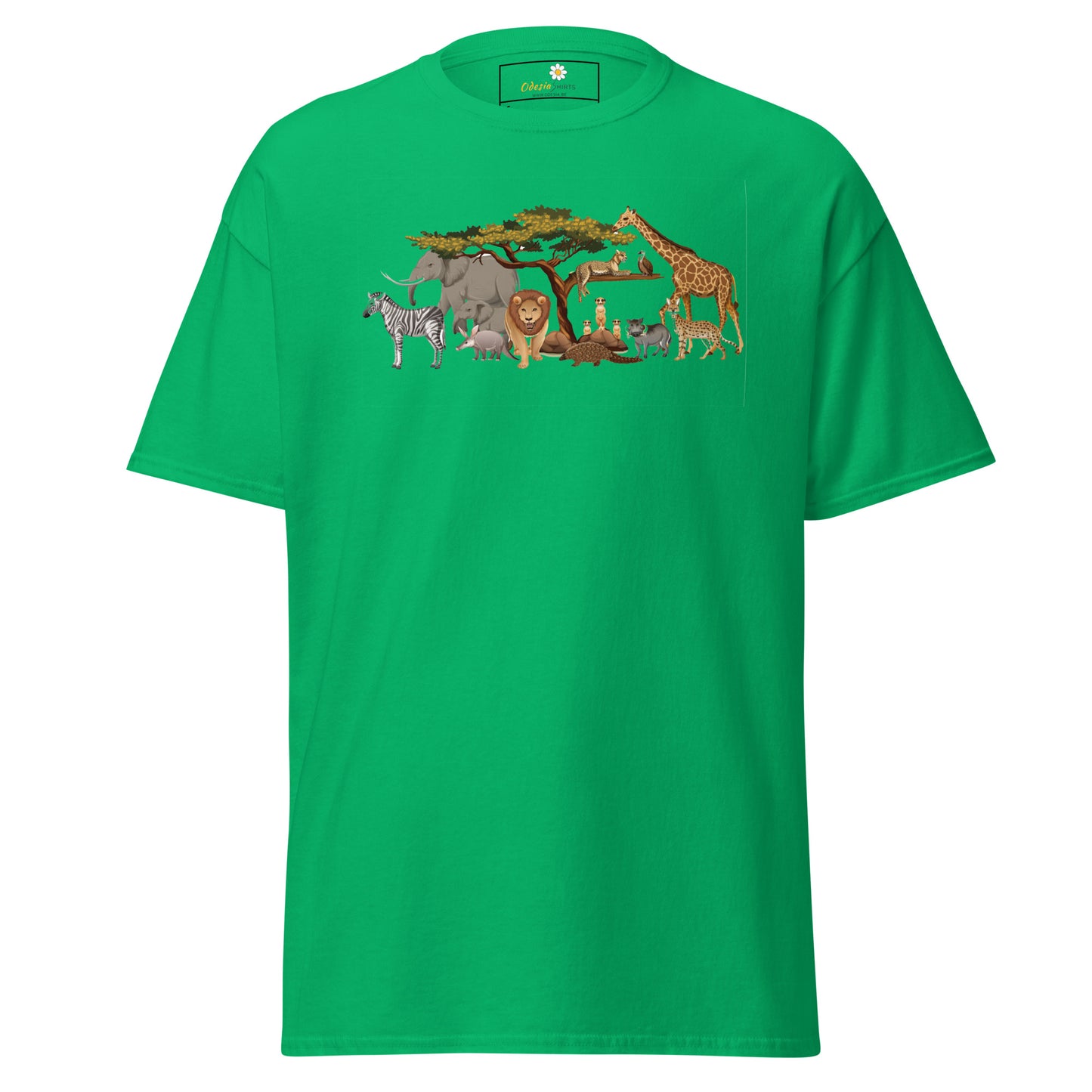 Unisex classic t-shirt - WILD LIFE ANIMALS - REGULAR