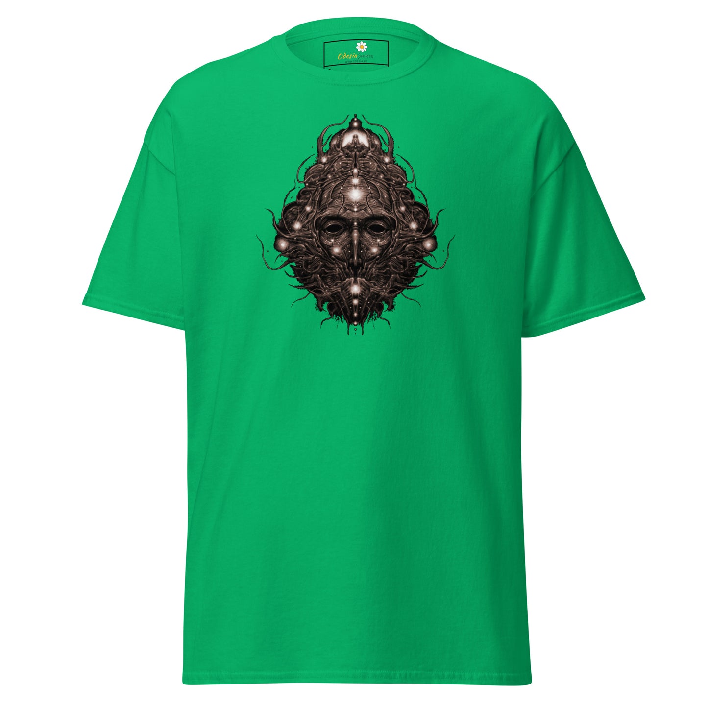 Unisex classic t-shirt - ABSTRACT HUMAN FACE - REGULAR