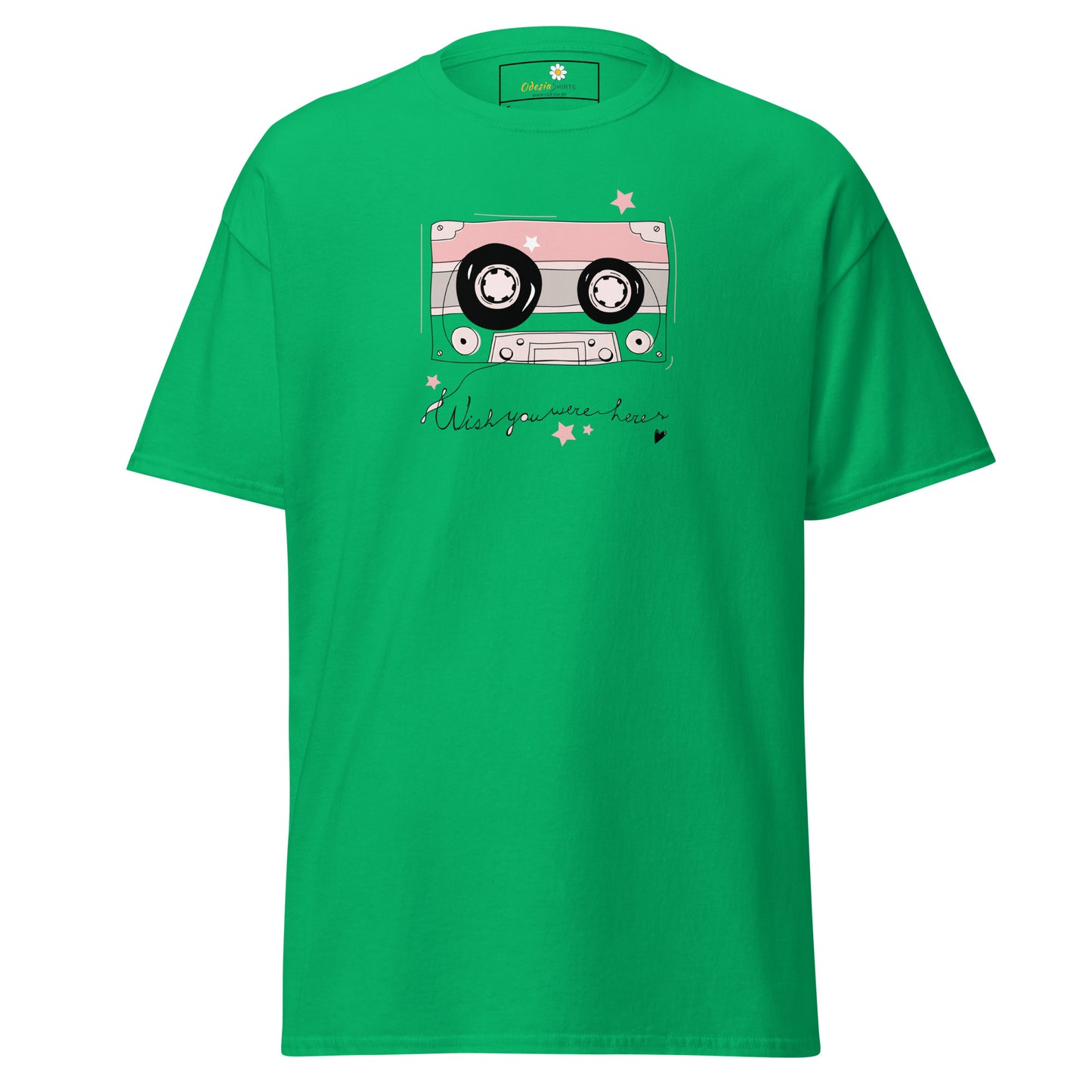 Unisex classic t-shirt - MUSIC WISH YOU WERE HERE - REGULAR