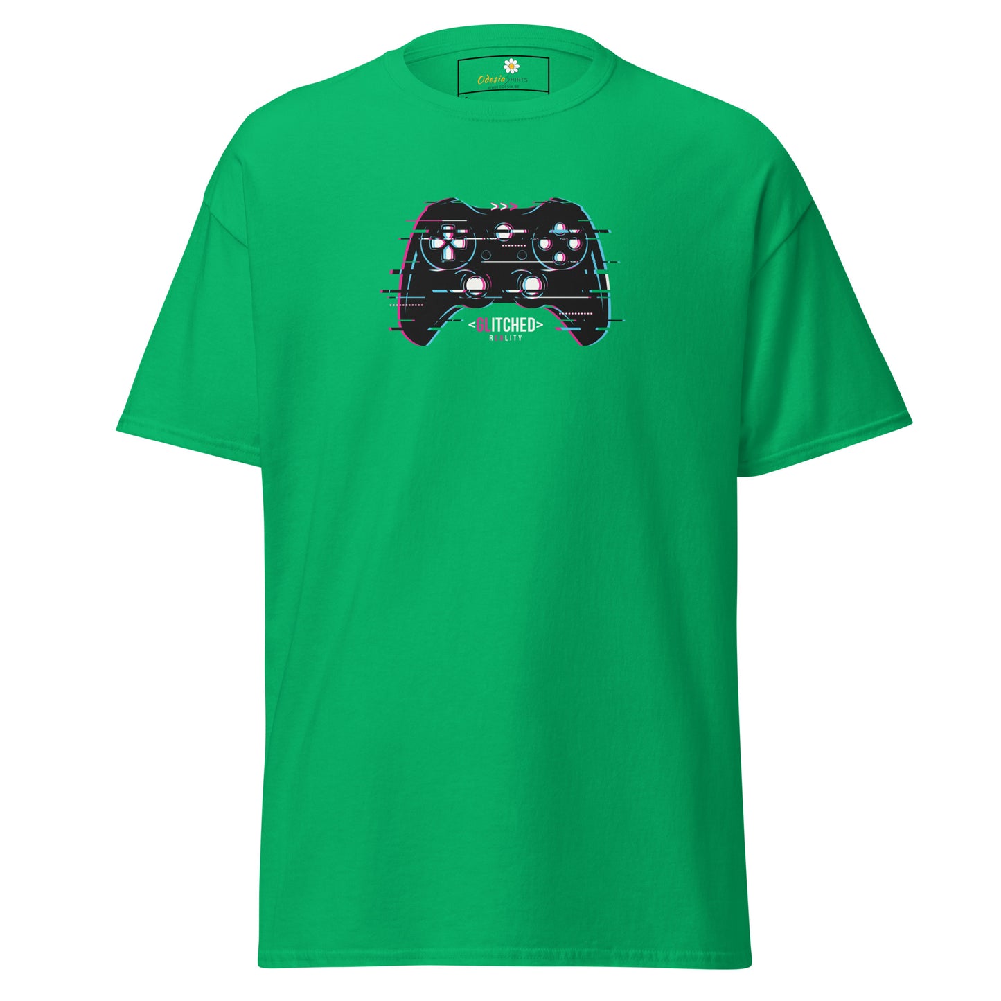 Unisex classic t-shirt - GAMERS GLITCHED CONTROLLER - REGULAR