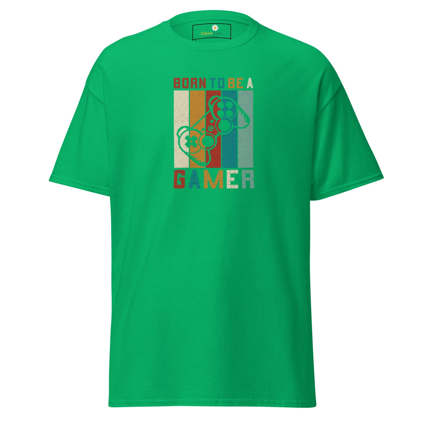 T-shirt classique unisexe - GAMERS BORN TO BE A GAMER - REGULAR
