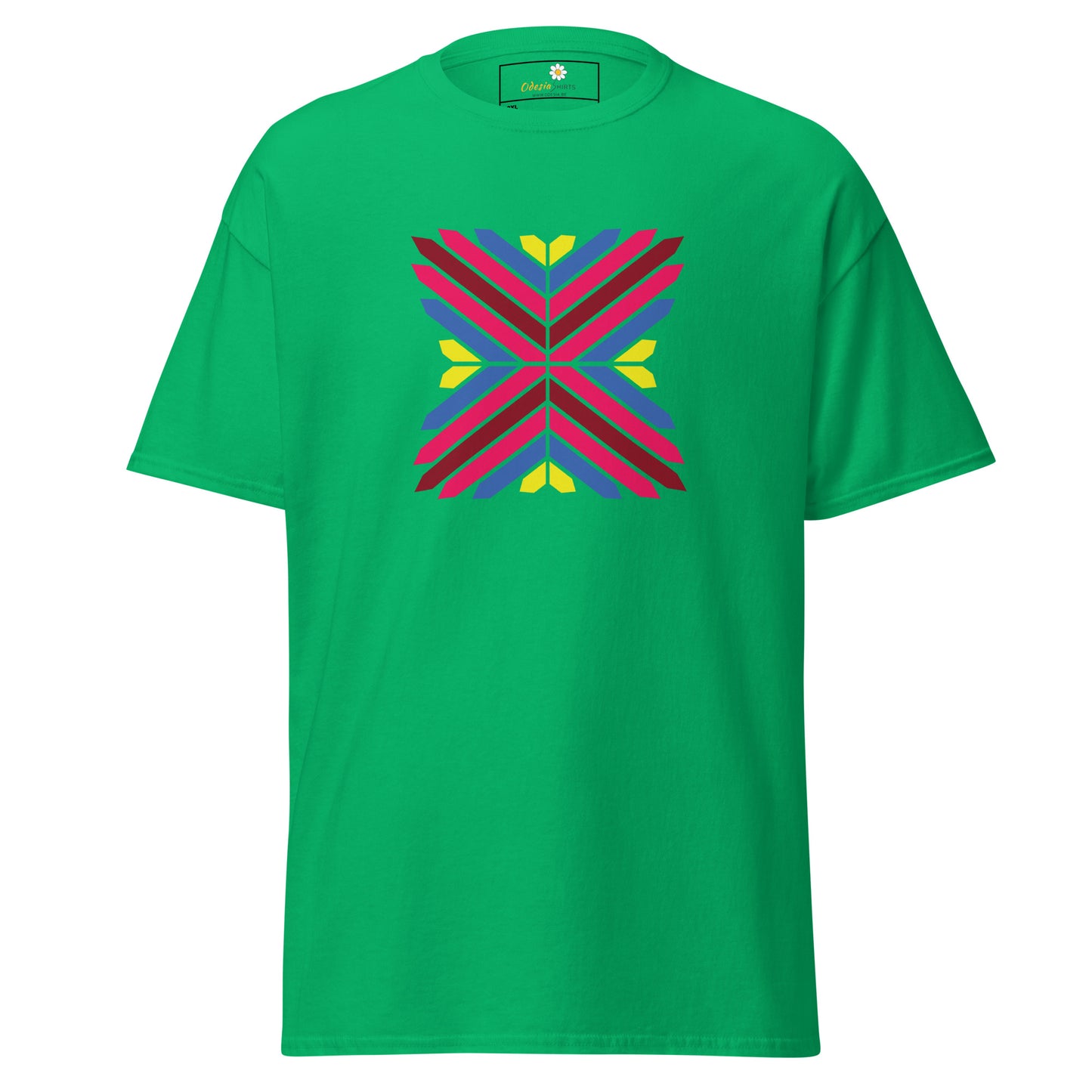 Unisex classic t-shirt - ABSTRACT TRIANGLES - BIG