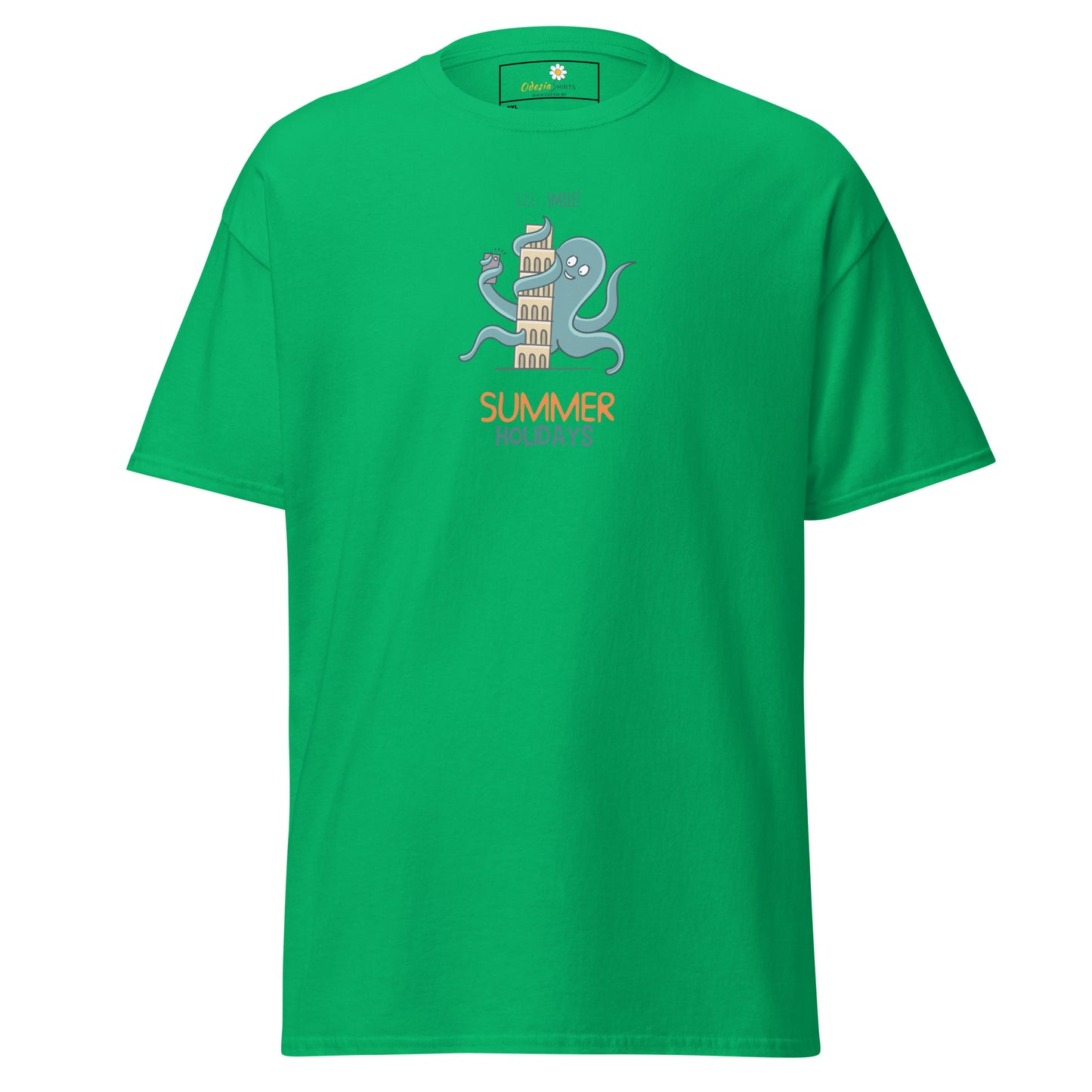 Heren klassiek t-shirt - ZOMERPLEZIERVAKANTIES - GROOT