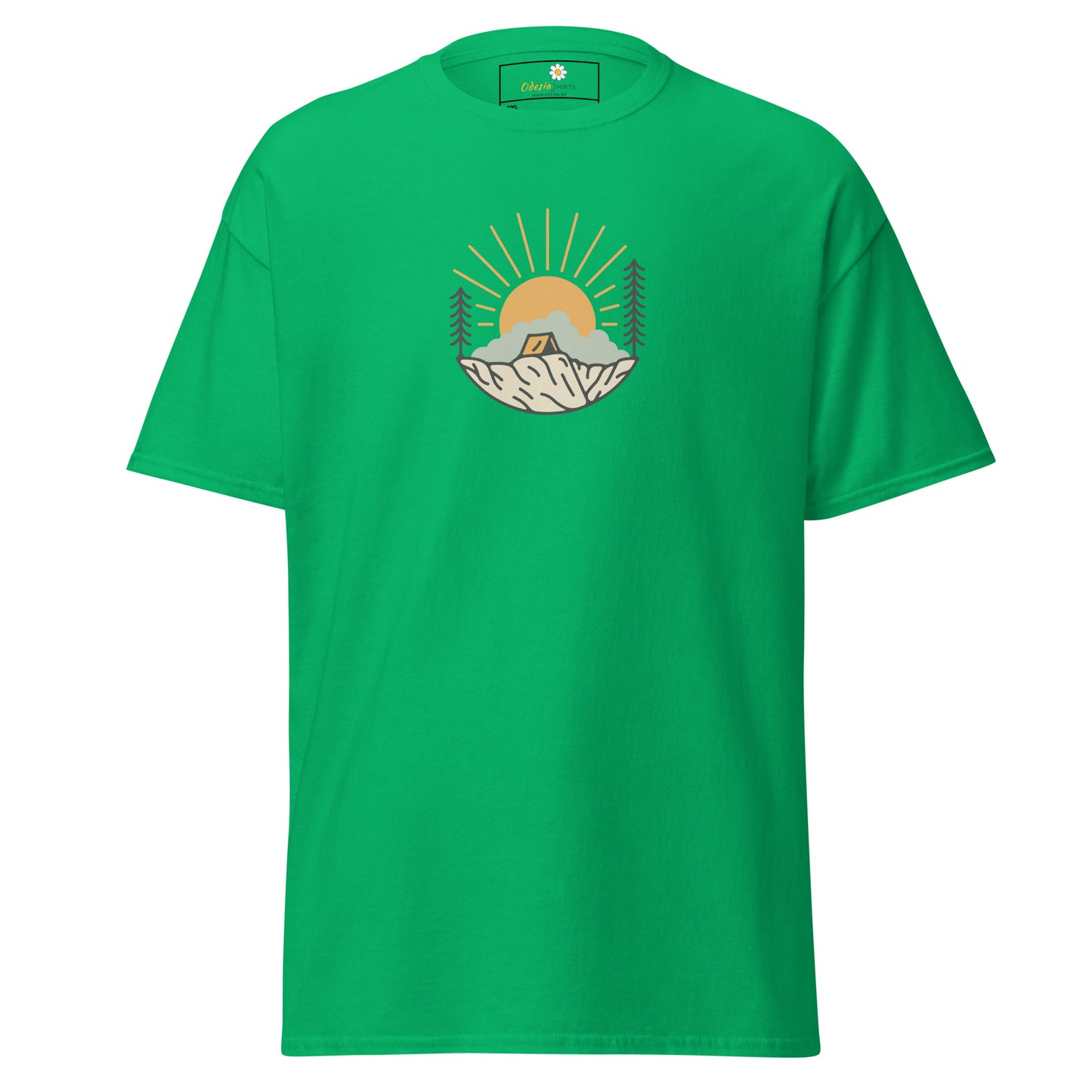 Unisex classic t-shirt - ADVENTURE SUNNY CIRCLE - BIG