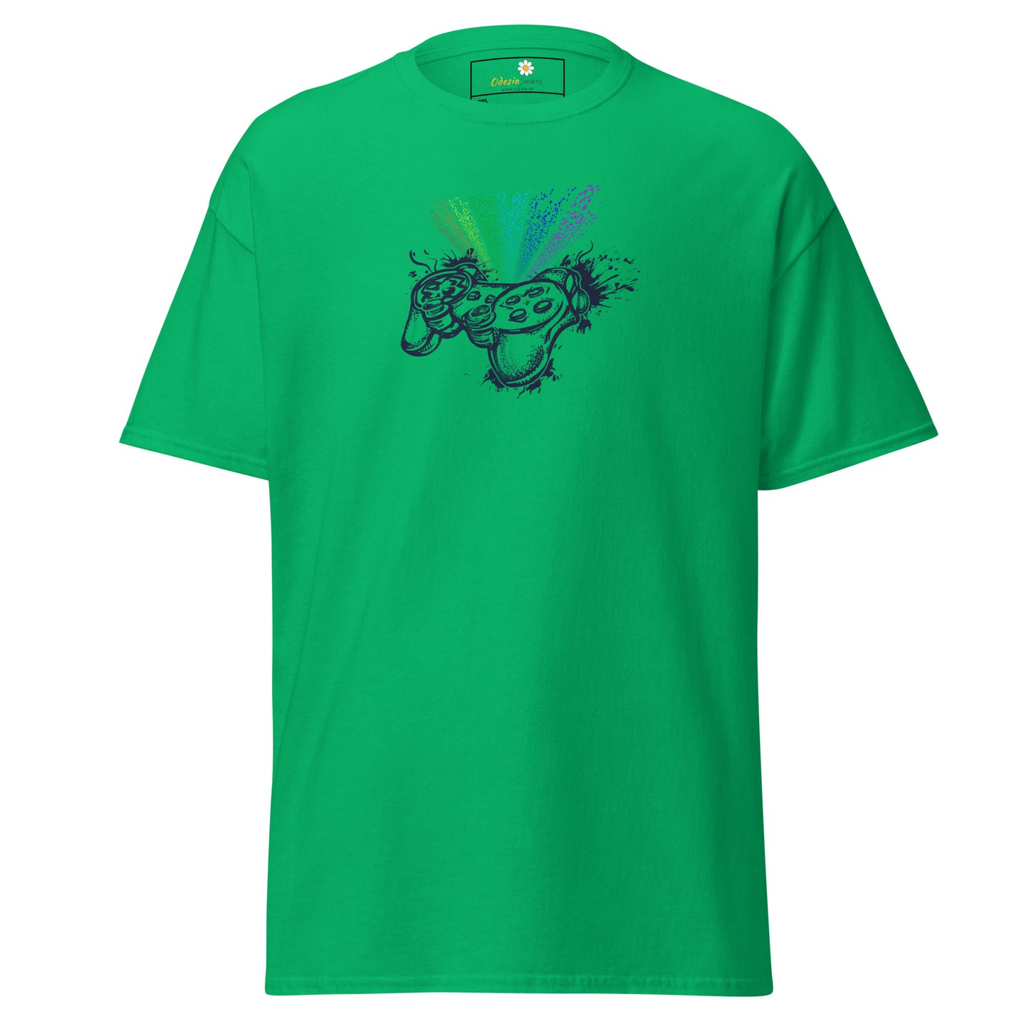 Unisex classic t-shirt - GAMERS COLORFUL CONTROLLER - BIG
