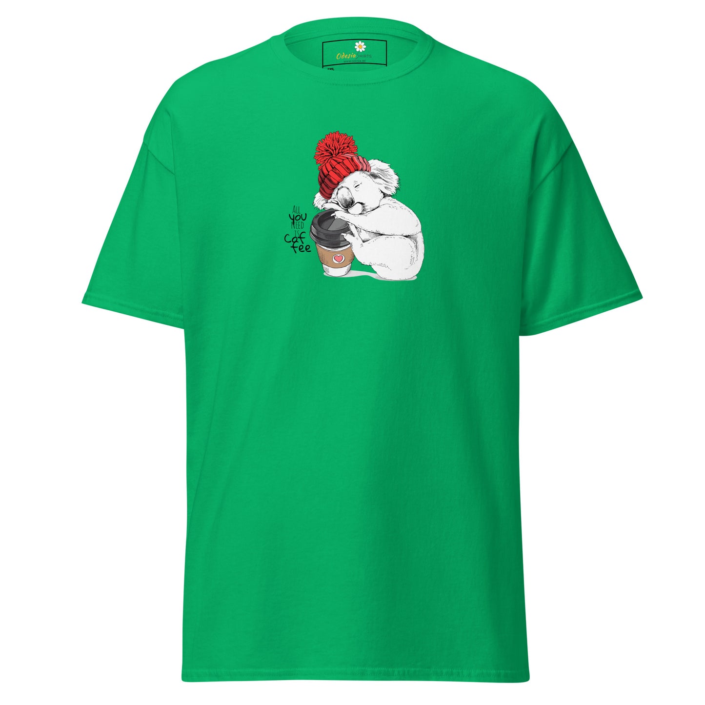 Klassiek heren t-shirt - WILDLIFE FUN KOALA - GROOT