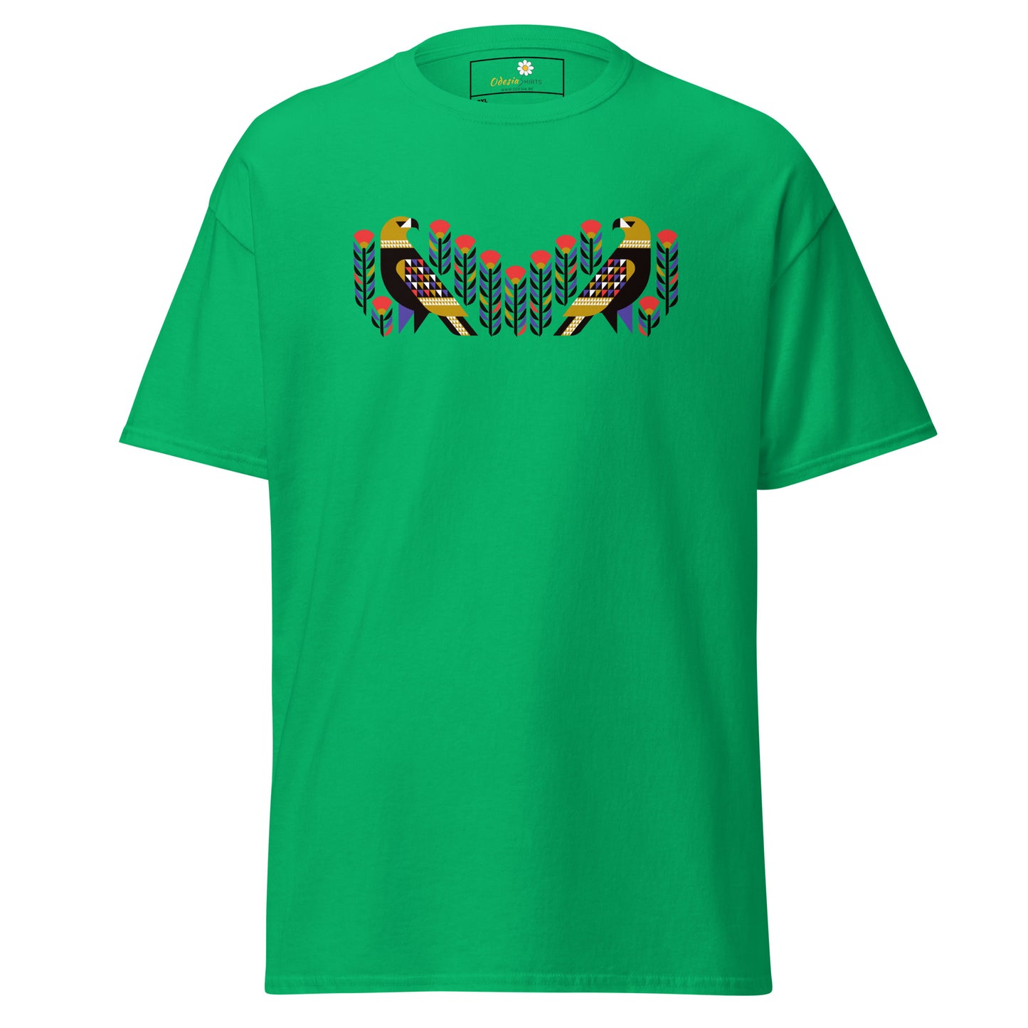 Heren klassiek t-shirt - WILDLIFE PERU BIRDS - GROOT