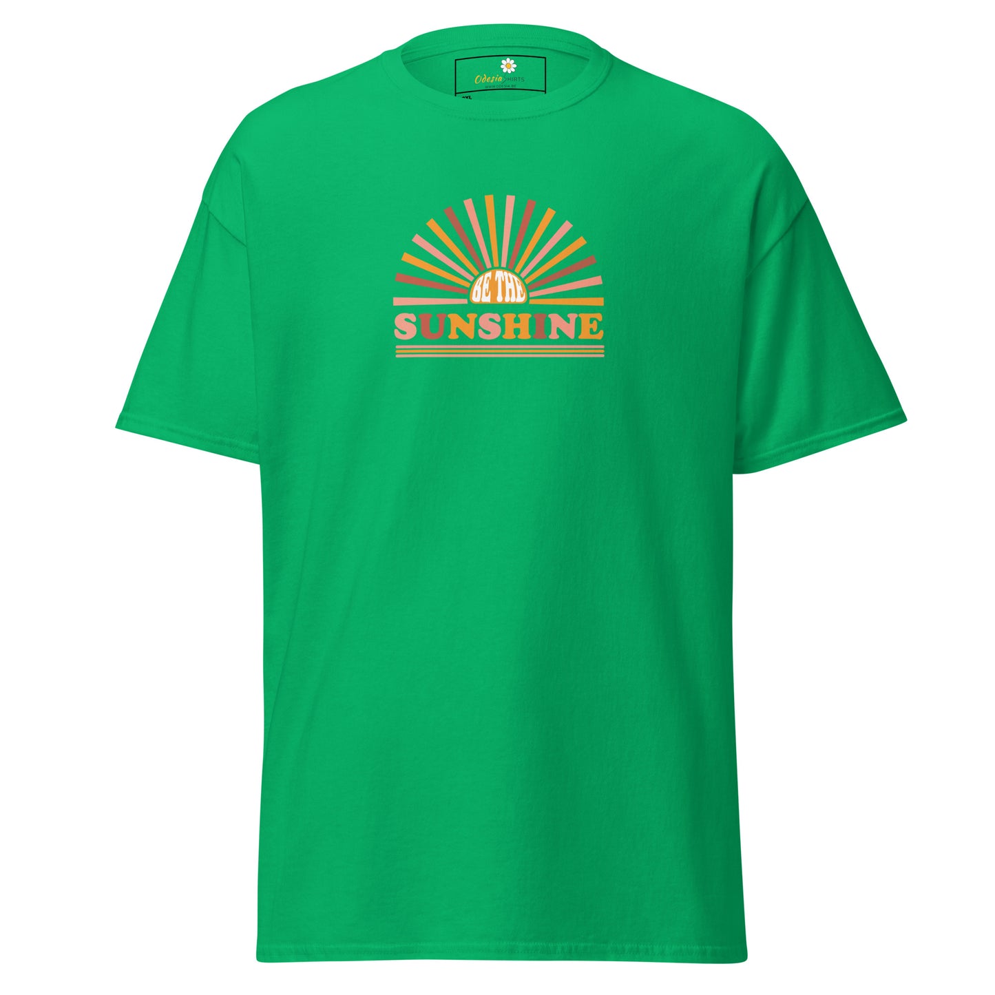 Heren klassiek t-shirt - SUMMER SUNSHINE - GROOT