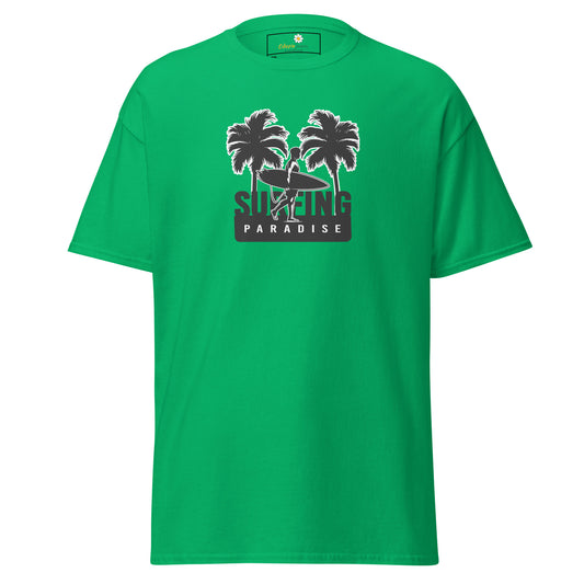 T-shirt classique pour homme - SUMMER SURFING TREES - BIG
