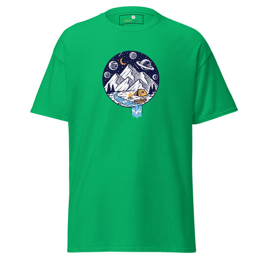 Unisex classic t-shirt - ADVENTURE NIGHT TENT - BIG