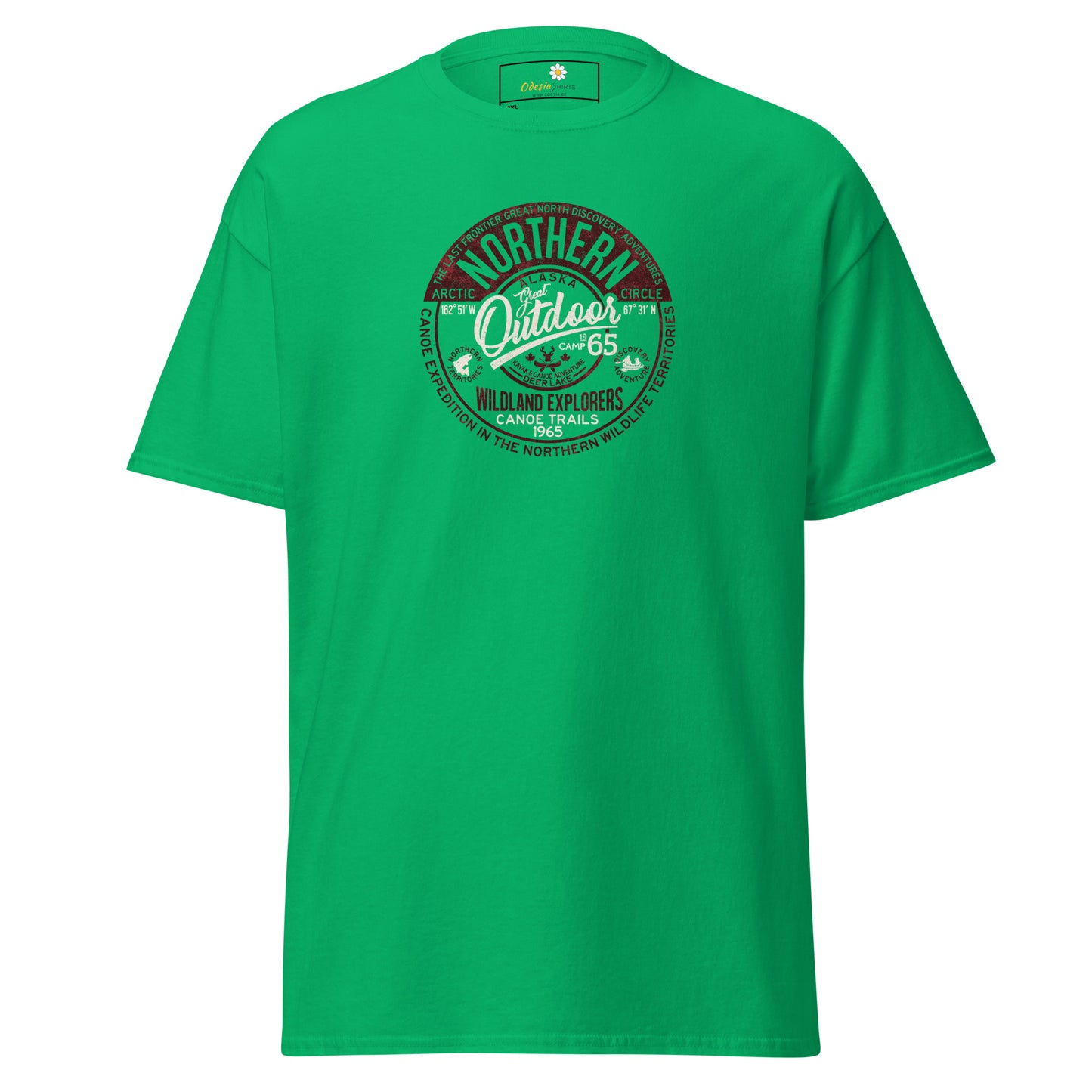 Unisex classic t-shirt - ADVENTURE NORTHERN OUTDOORS - BIG