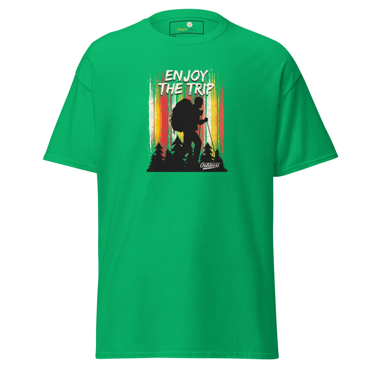 Unisex classic t-shirt - ADVENTURE ENJOY THE TRIP - BIG