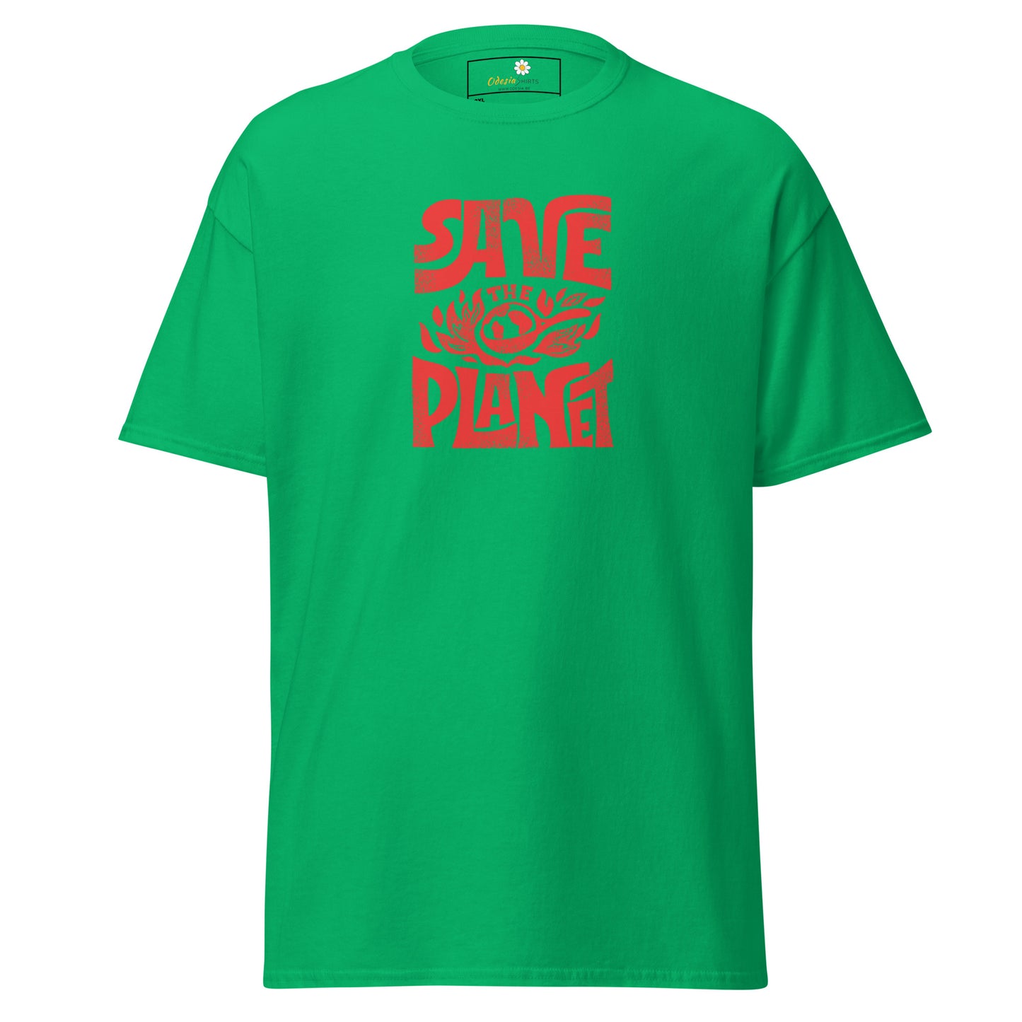 Unisex classic t-shirt - ECOLOGY SAVE THE PLANET - BIG