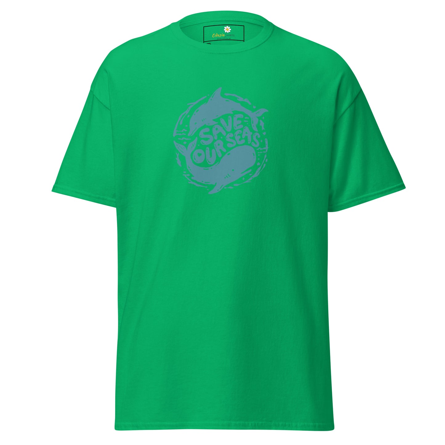 Unisex classic t-shirt - ECOLOGY SEALIFE SAVE OUR SEAS - BIG