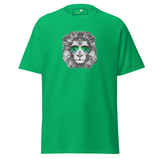 T-shirt classique homme - WILDLIFE FUN LION GLASSES - BIG