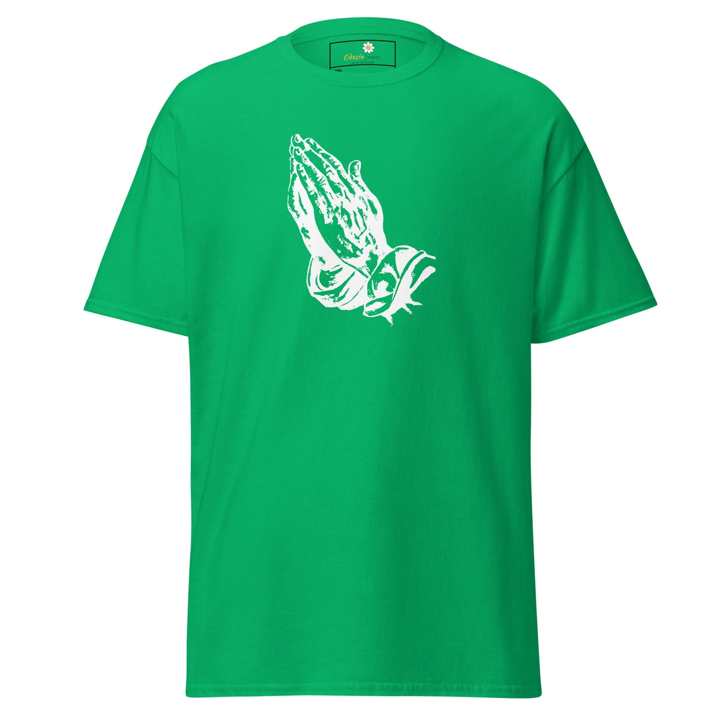 Unisex classic t-shirt - SPIRITUAL PRAYING HANDS - BIG