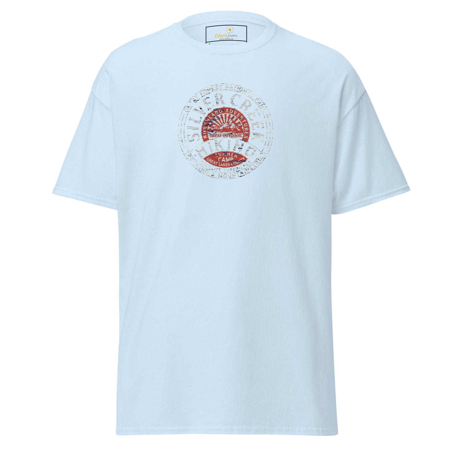 Heren klassiek T-shirt - ADVENTURE SILVER CREEK HIKING - REGULAR