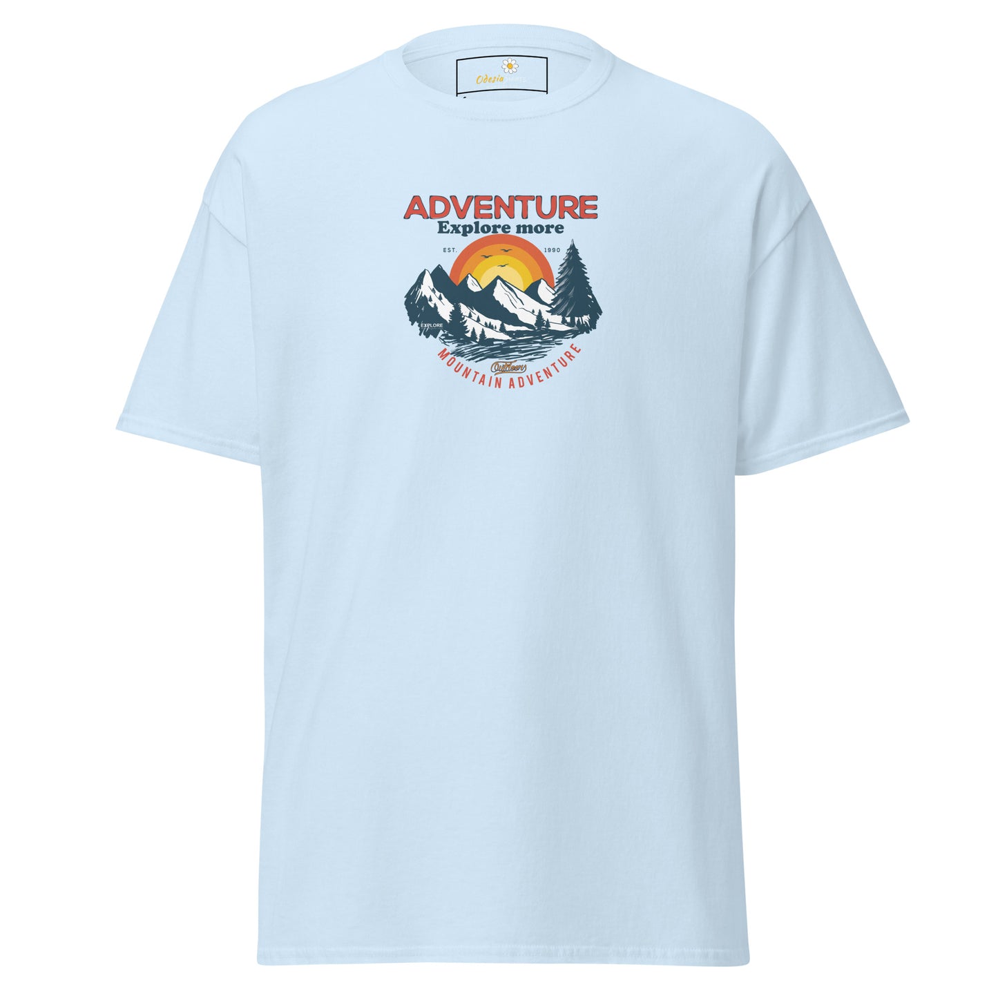 Unisex classic t-shirt - ADVENTURE EXPLORE MORE - REGULAR