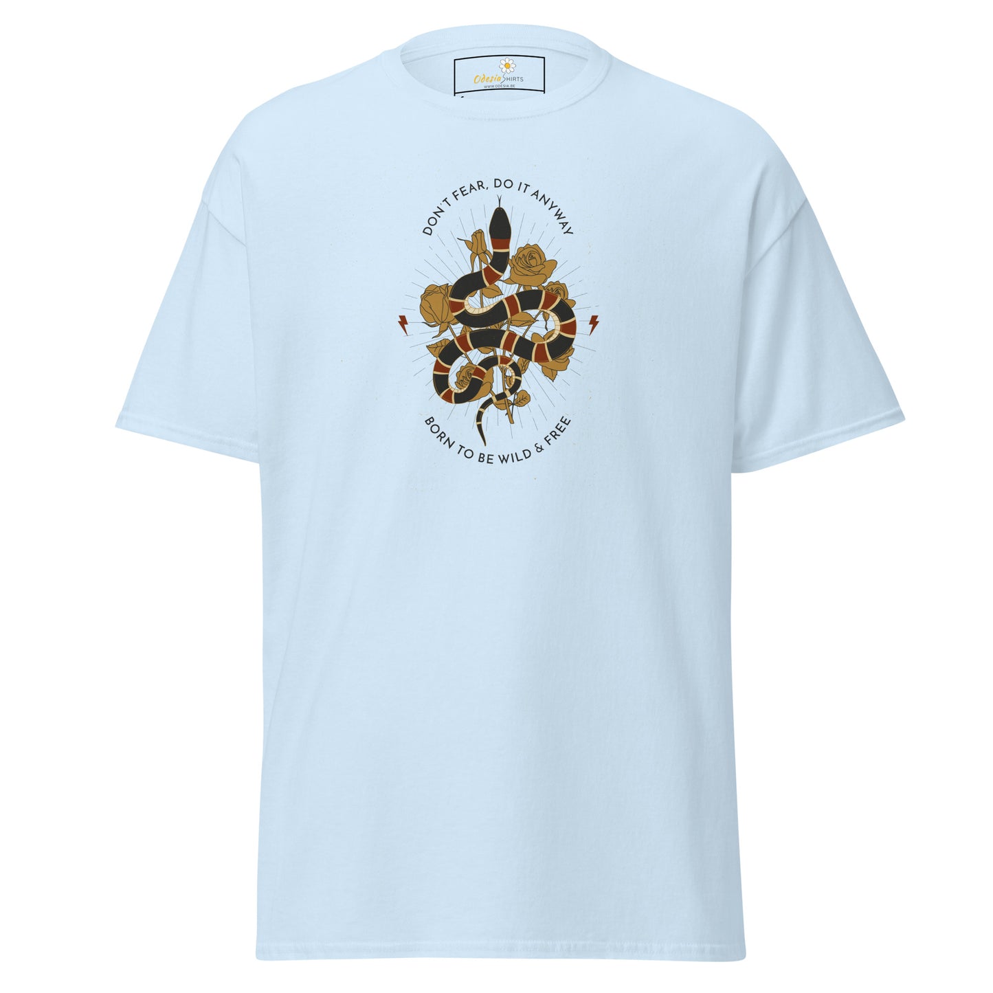 Unisex classic t-shirt - SNAKE TO BE WILD - REGULAR