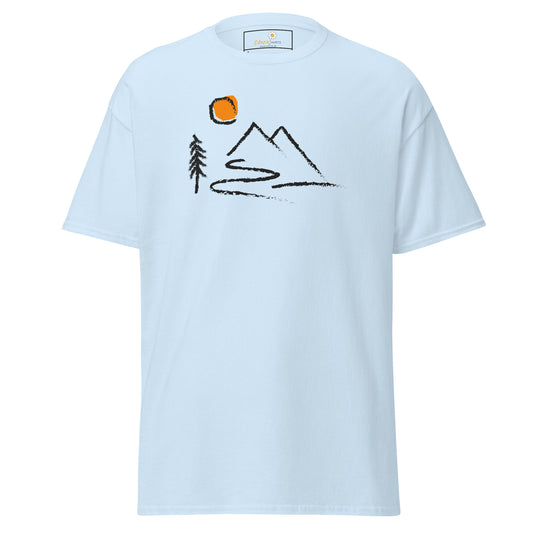 Unisex classic t-shirt - ADVENTURE OUTDOORS FUN - REGULAR