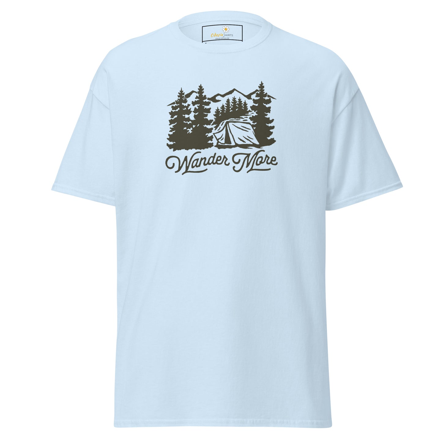Unisex classic t-shirt - ADVENTURE OUTDOORS WANDER - REGULAR